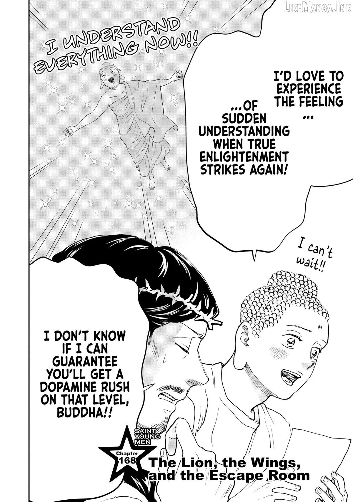 Read Saint Oniisan chapter 168 image 1 on Lezhin