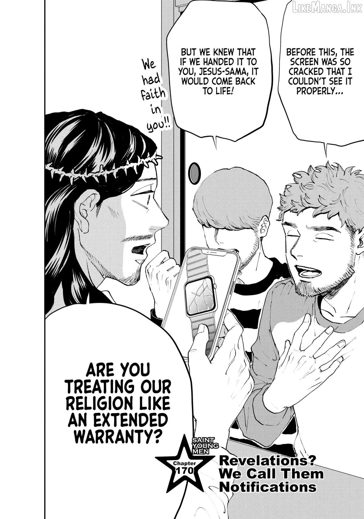 Read Saint Oniisan chapter 170 image 1 on Lezhin
