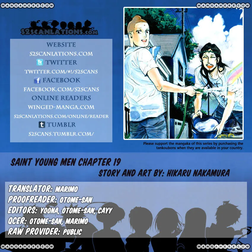 Read Saint Oniisan chapter 19 image 0 on Lezhin