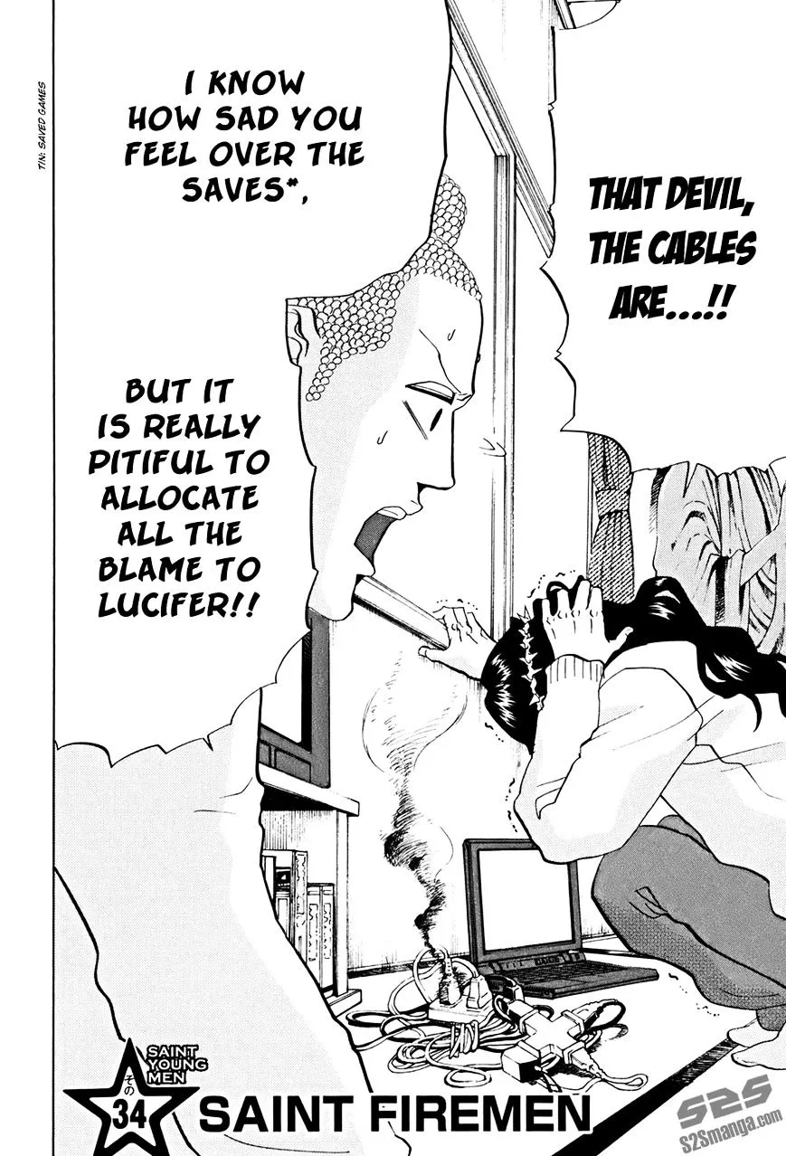 Read Saint Oniisan chapter 34 image 2 on Lezhin