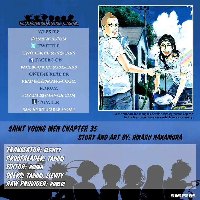 Read Saint Oniisan chapter 35 image 0 on Lezhin