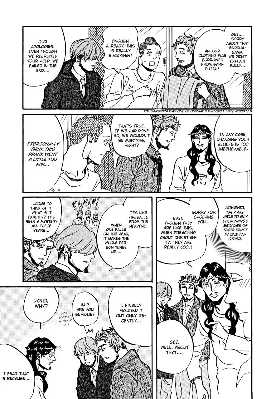 Read Saint Oniisan chapter 35 image 11 on Lezhin