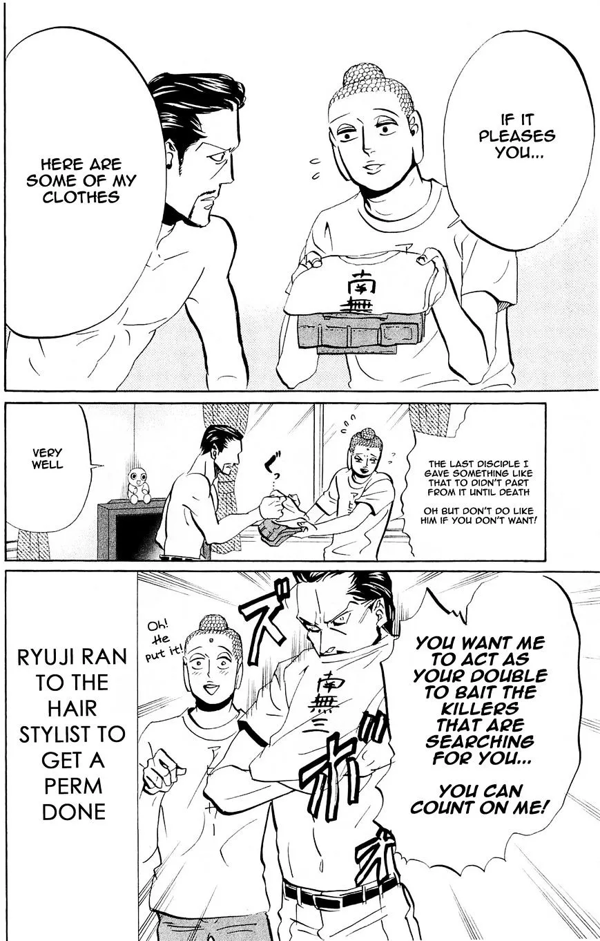 Read Saint Oniisan chapter 49 image 13 on Lezhin