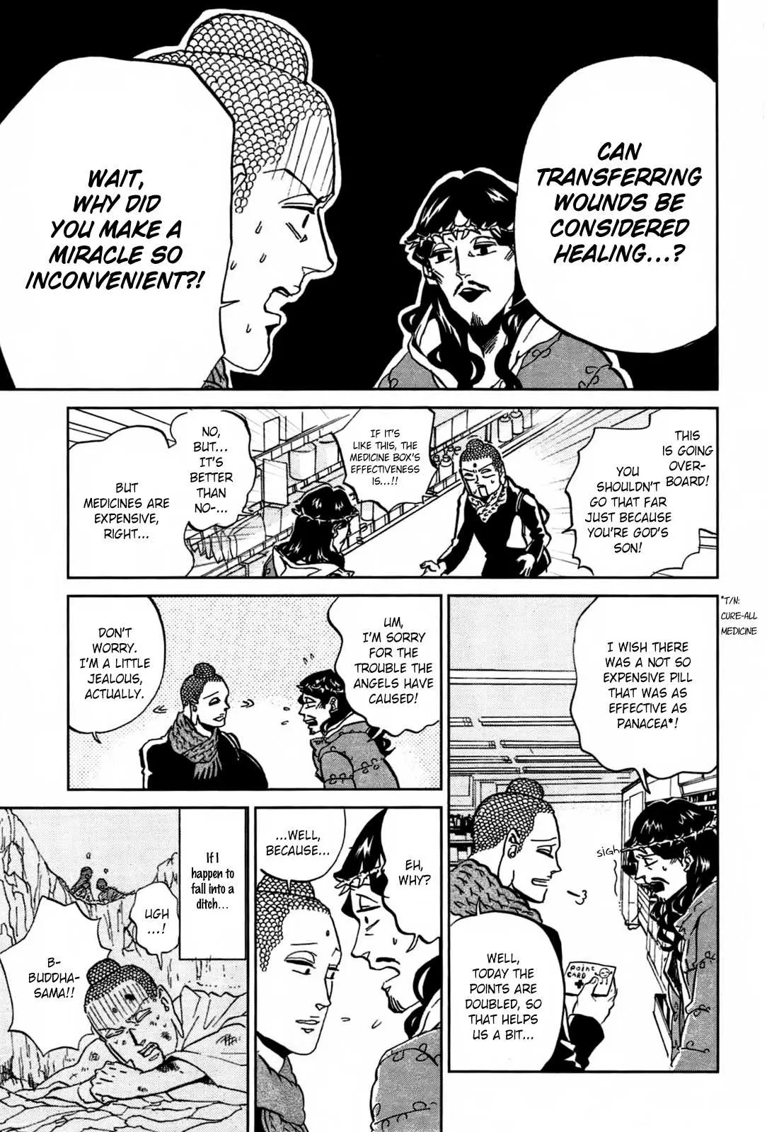 Read Saint Oniisan chapter 51 image 13 on Lezhin