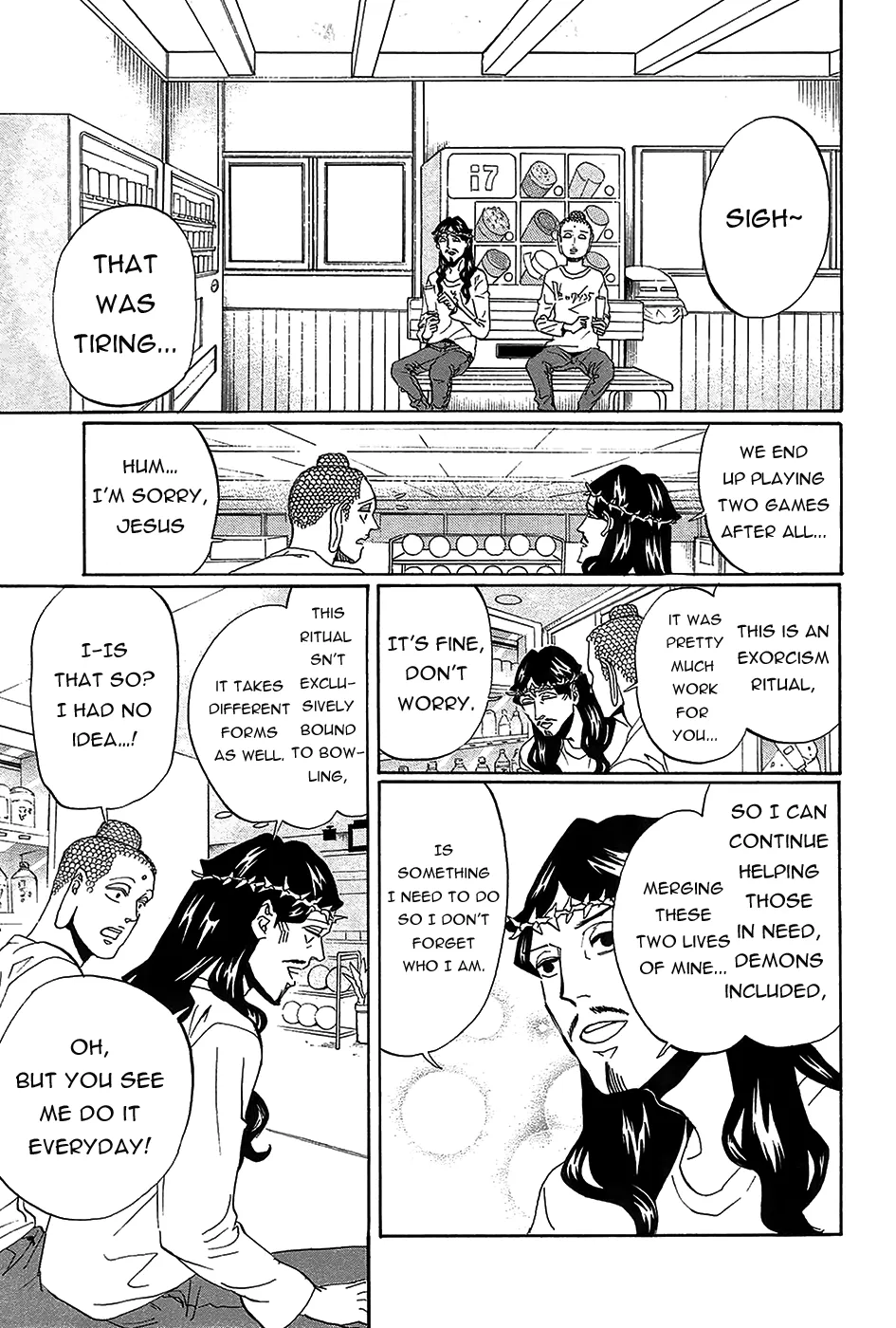 Read Saint Oniisan chapter 52 image 16 on Lezhin