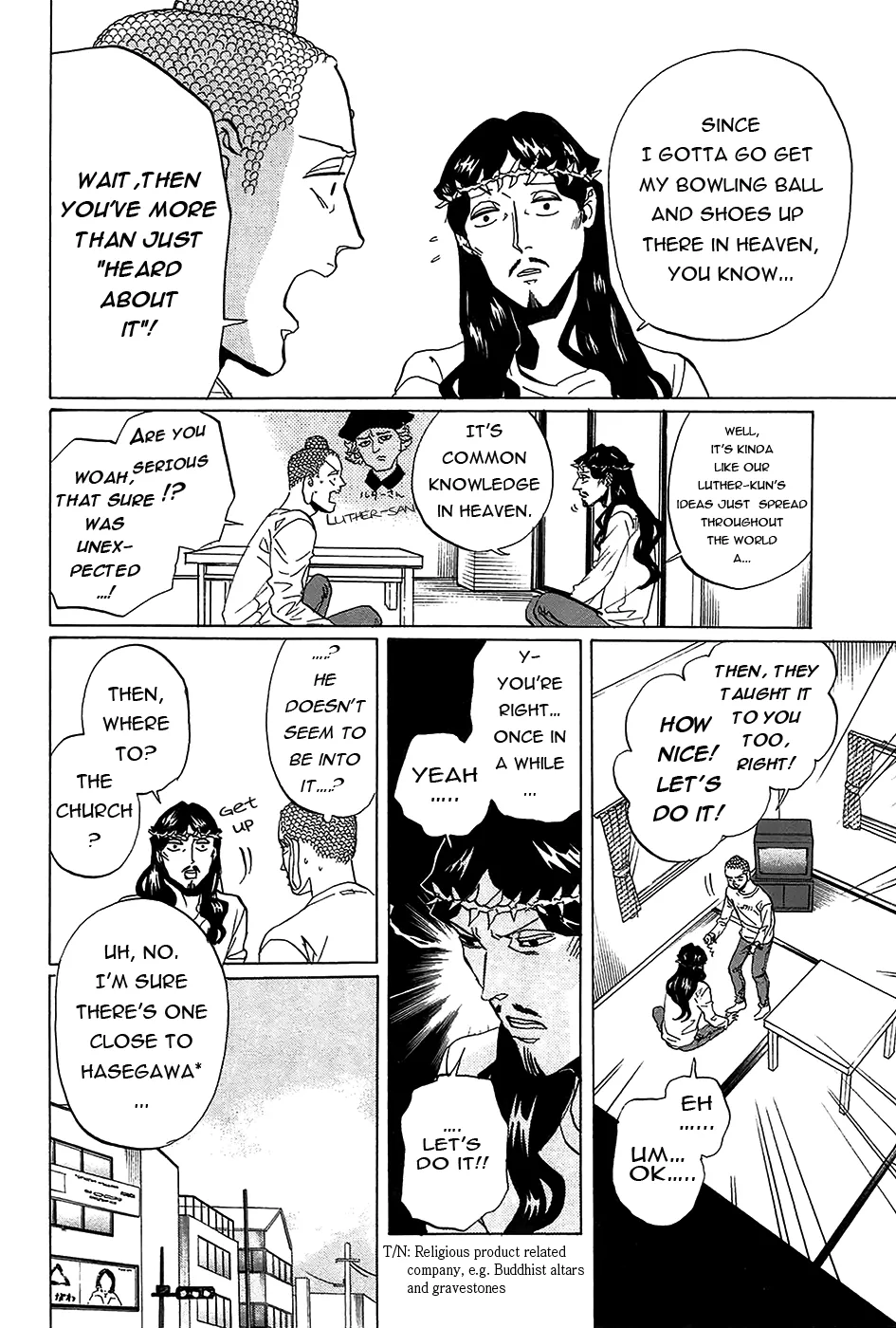Read Saint Oniisan chapter 52 image 5 on Lezhin
