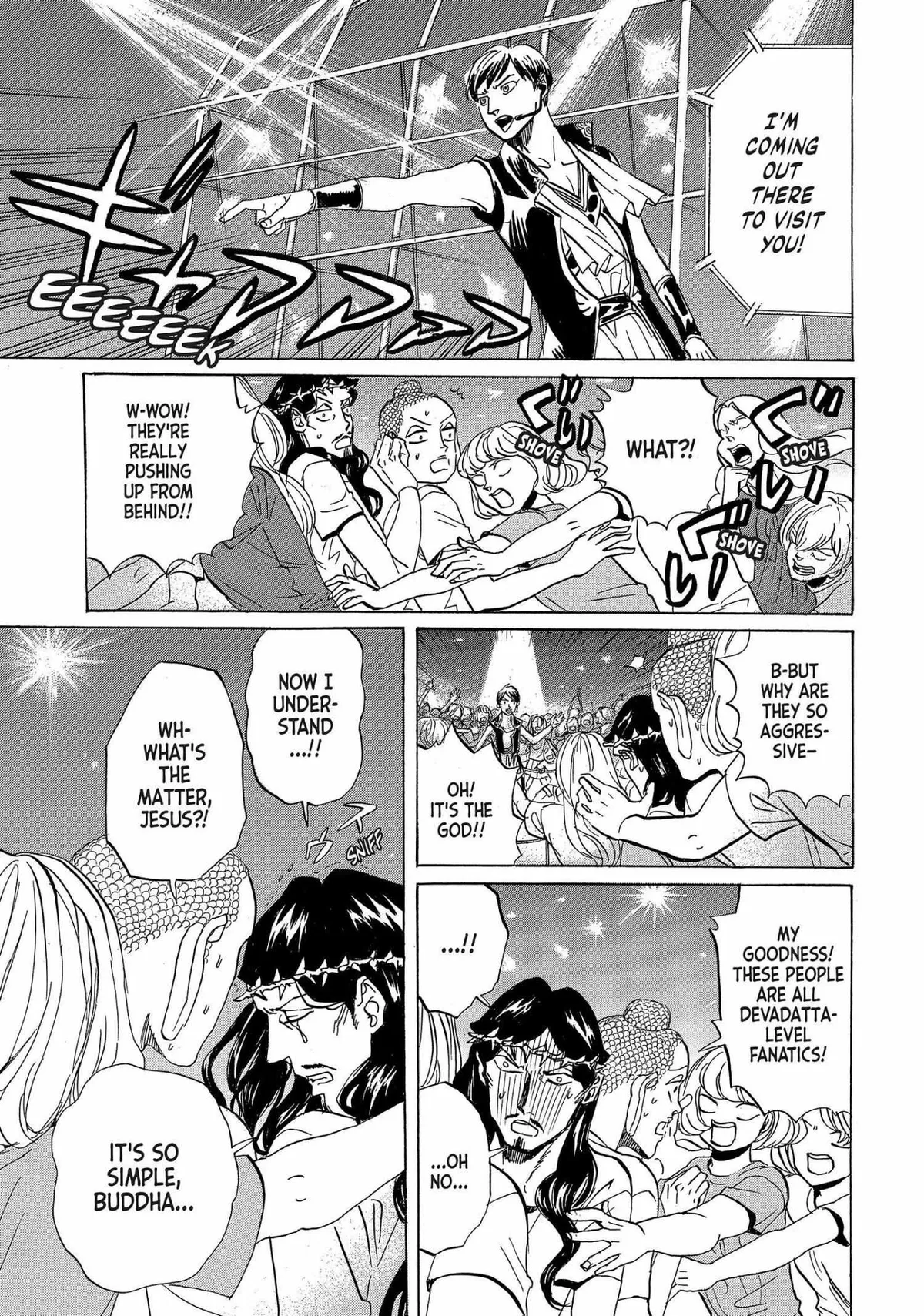 Read Saint Oniisan chapter 53 image 12 on Lezhin