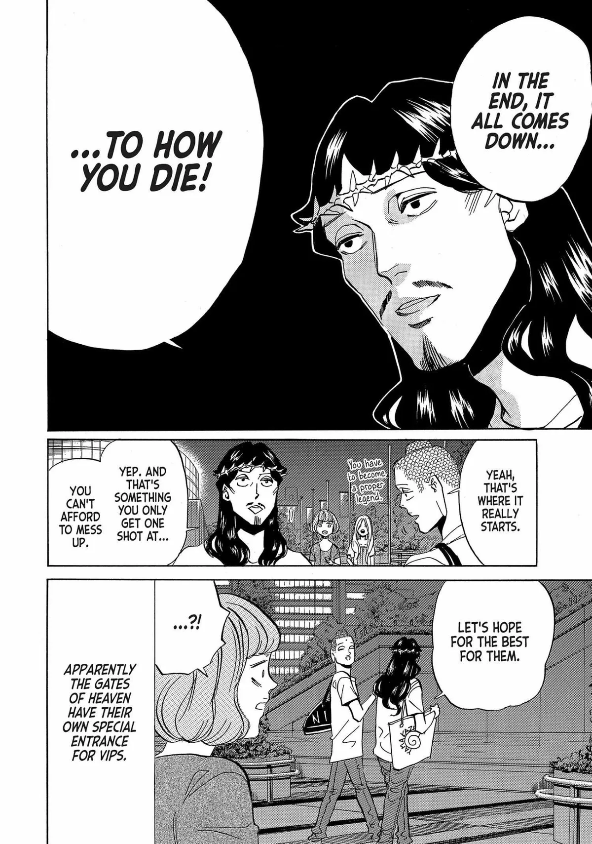 Read Saint Oniisan chapter 53 image 15 on Lezhin