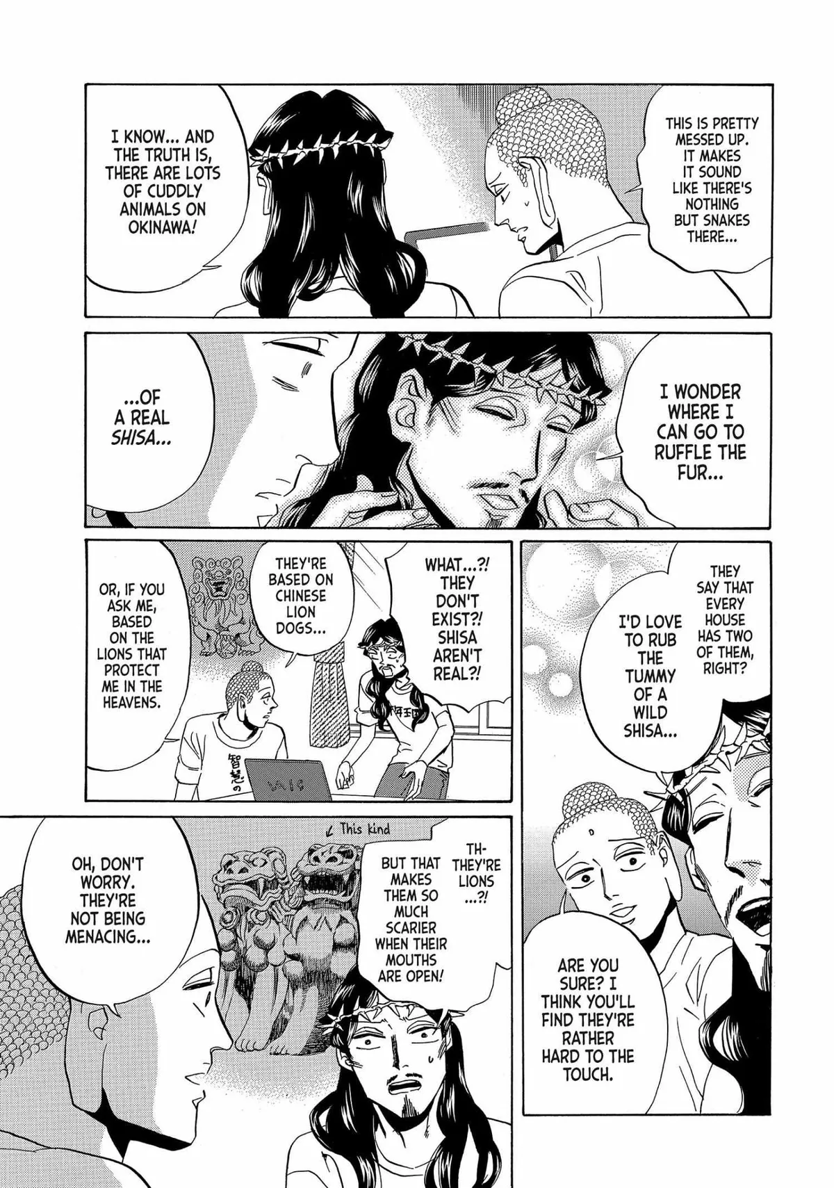 Read Saint Oniisan chapter 55 image 10 on Lezhin