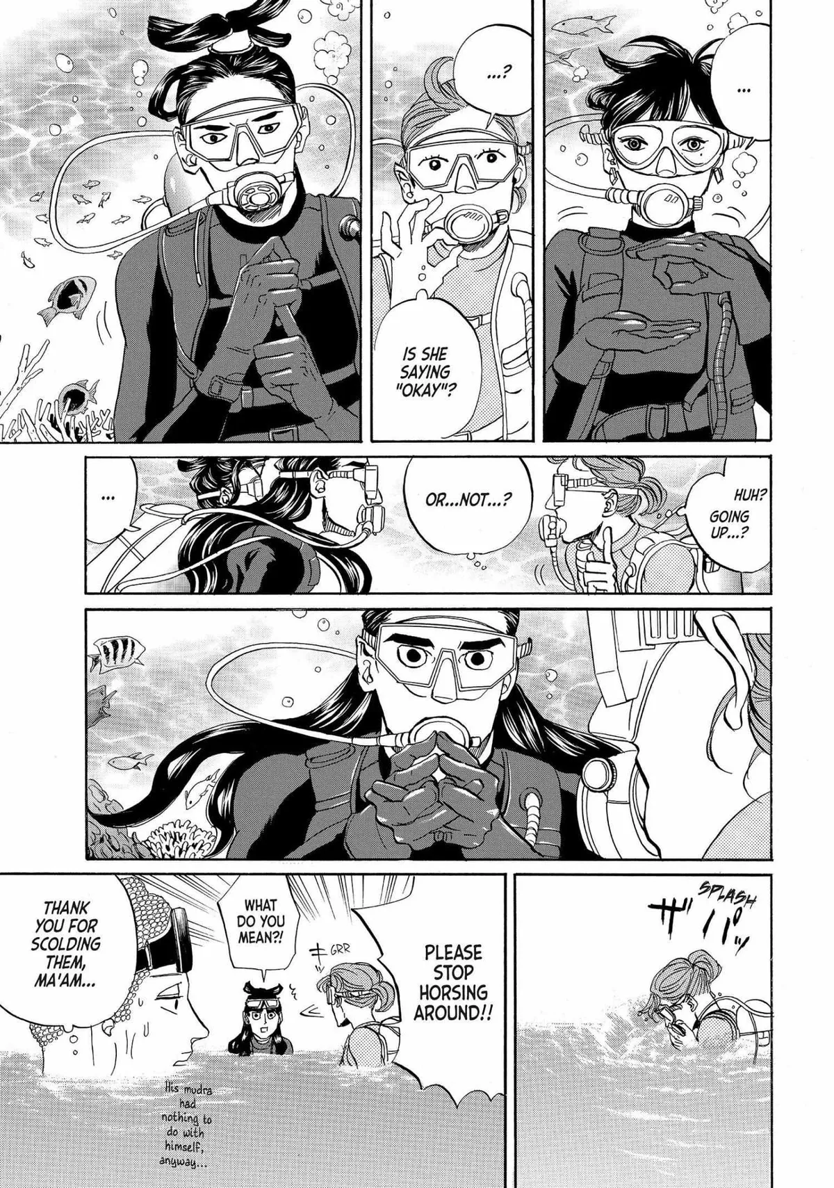 Read Saint Oniisan chapter 56 image 12 on Lezhin