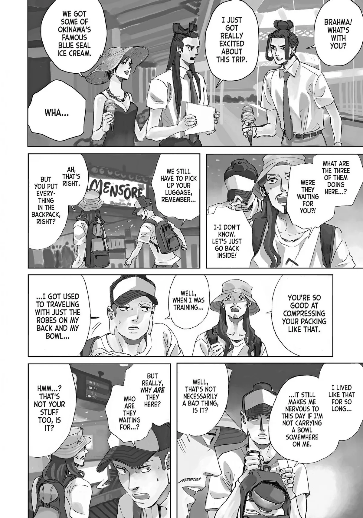 Read Saint Oniisan chapter 56 image 3 on Lezhin