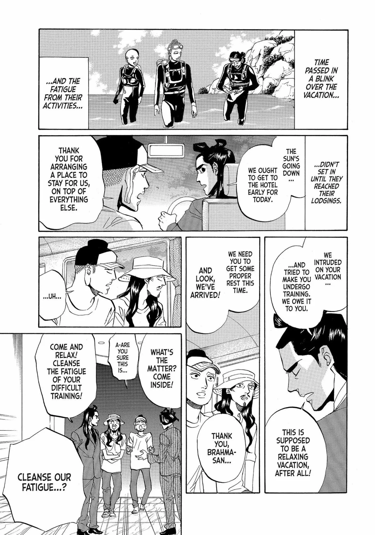Read Saint Oniisan chapter 57 image 0 on Lezhin