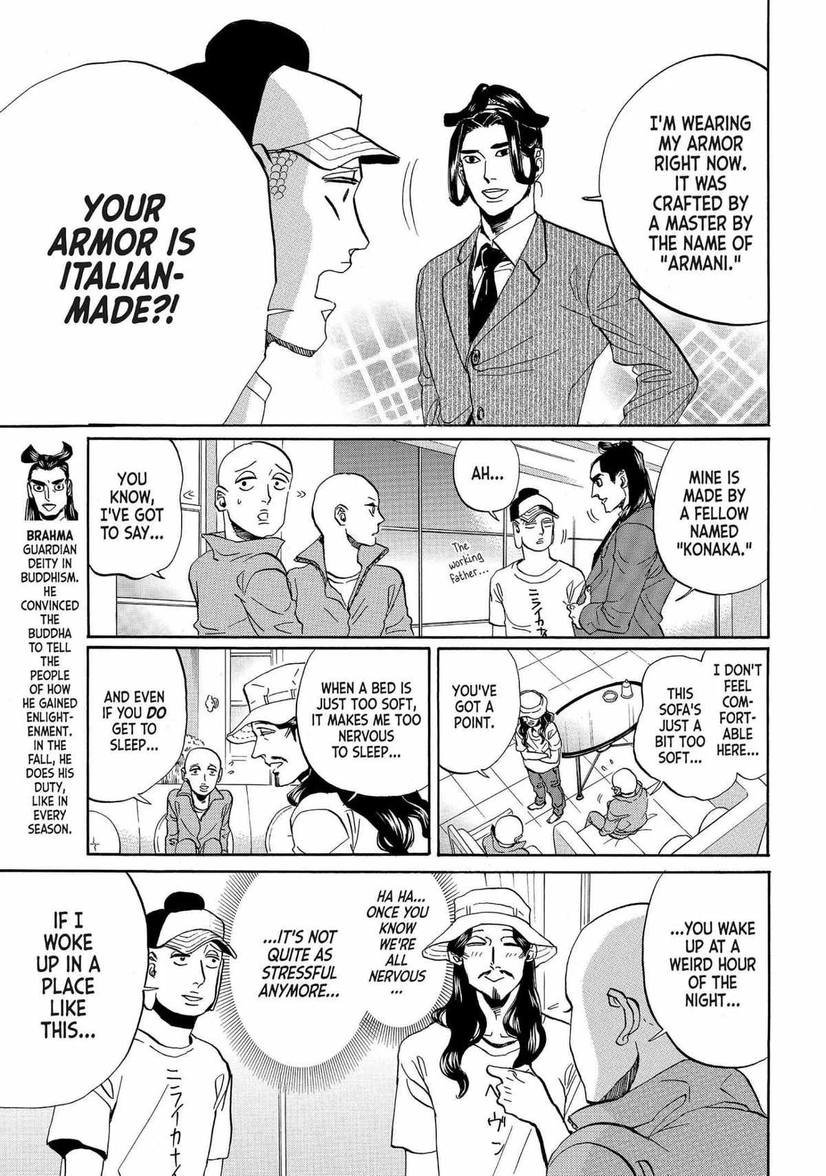 Read Saint Oniisan chapter 57 image 4 on Lezhin