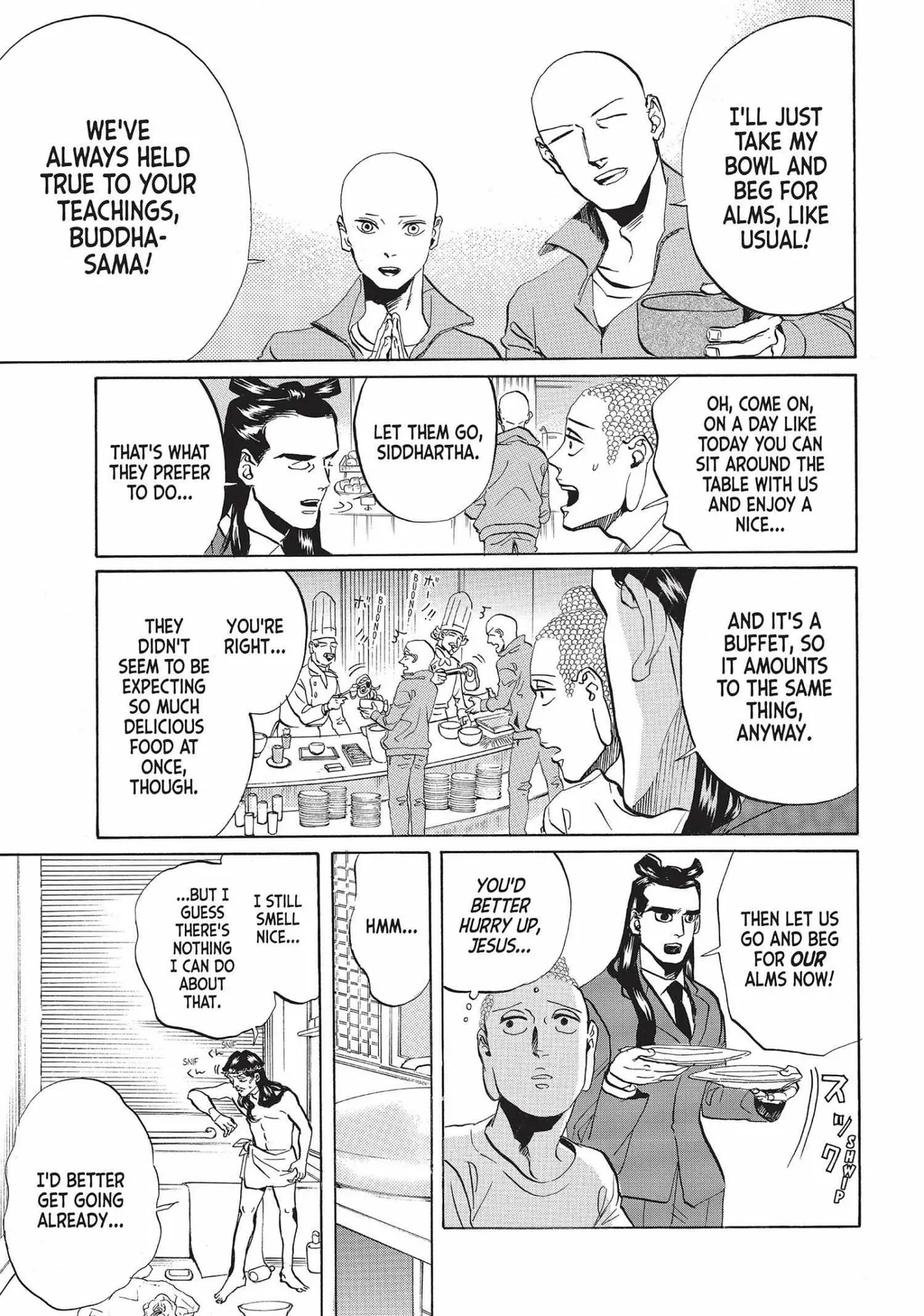 Read Saint Oniisan chapter 57 image 8 on Lezhin