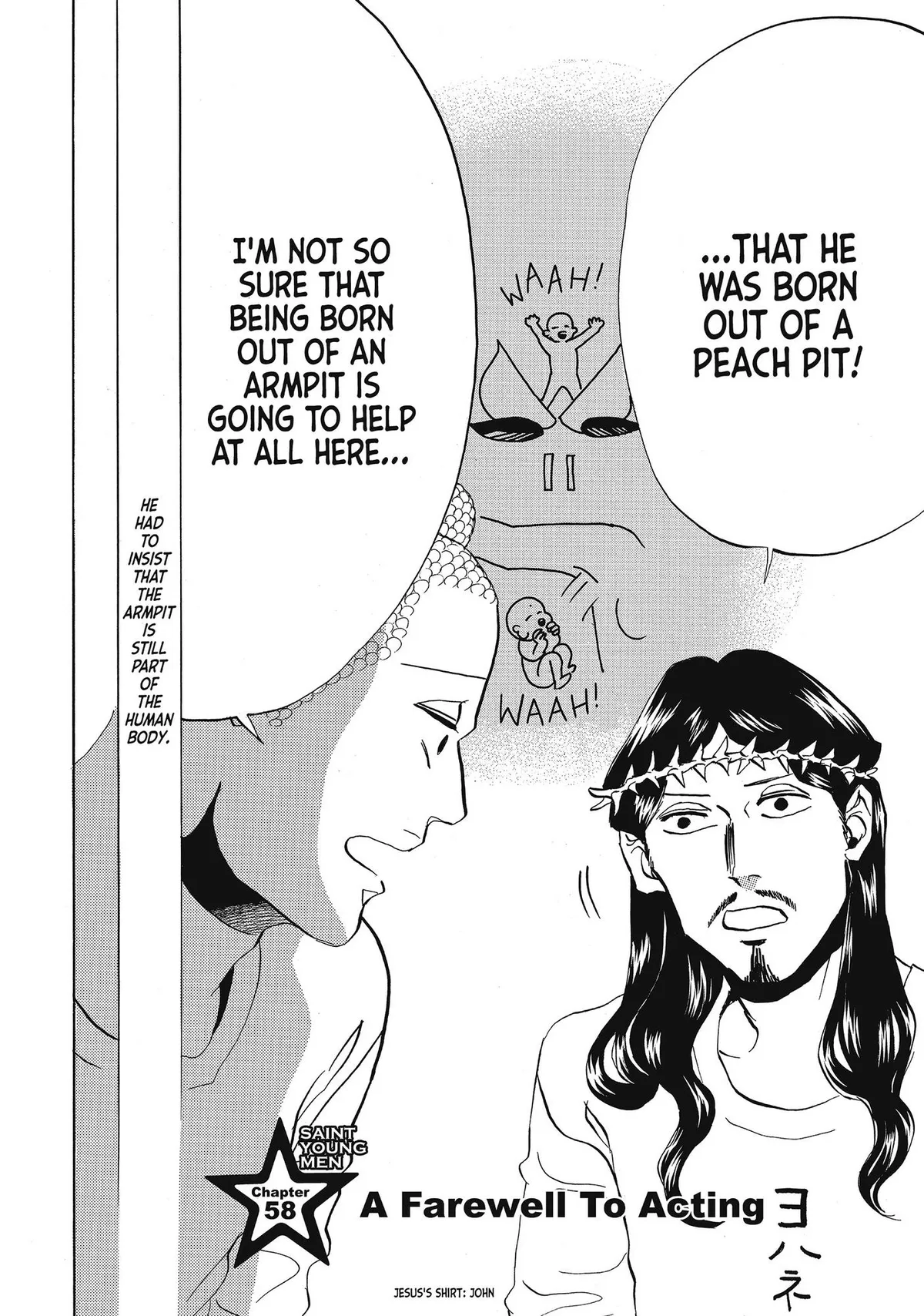 Read Saint Oniisan chapter 58 image 3 on Lezhin