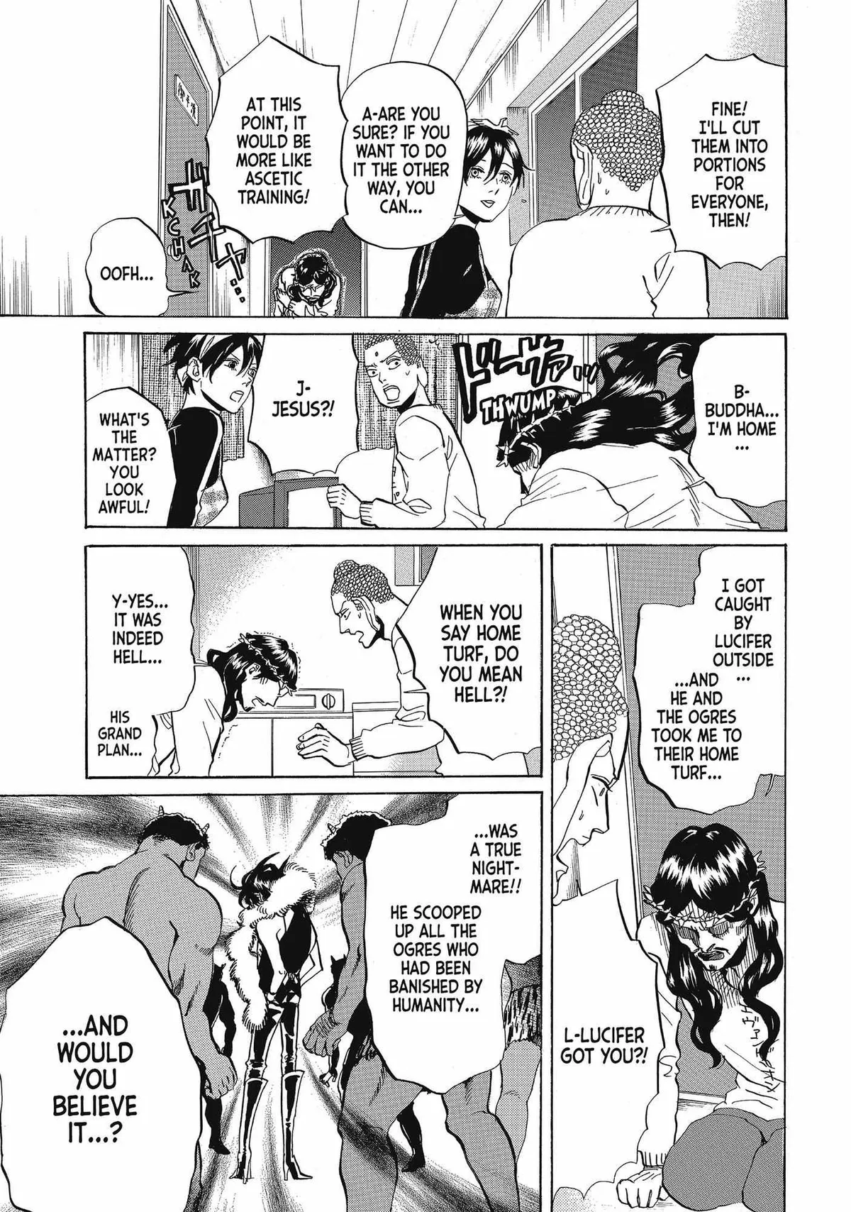Read Saint Oniisan chapter 60 image 13 on Lezhin