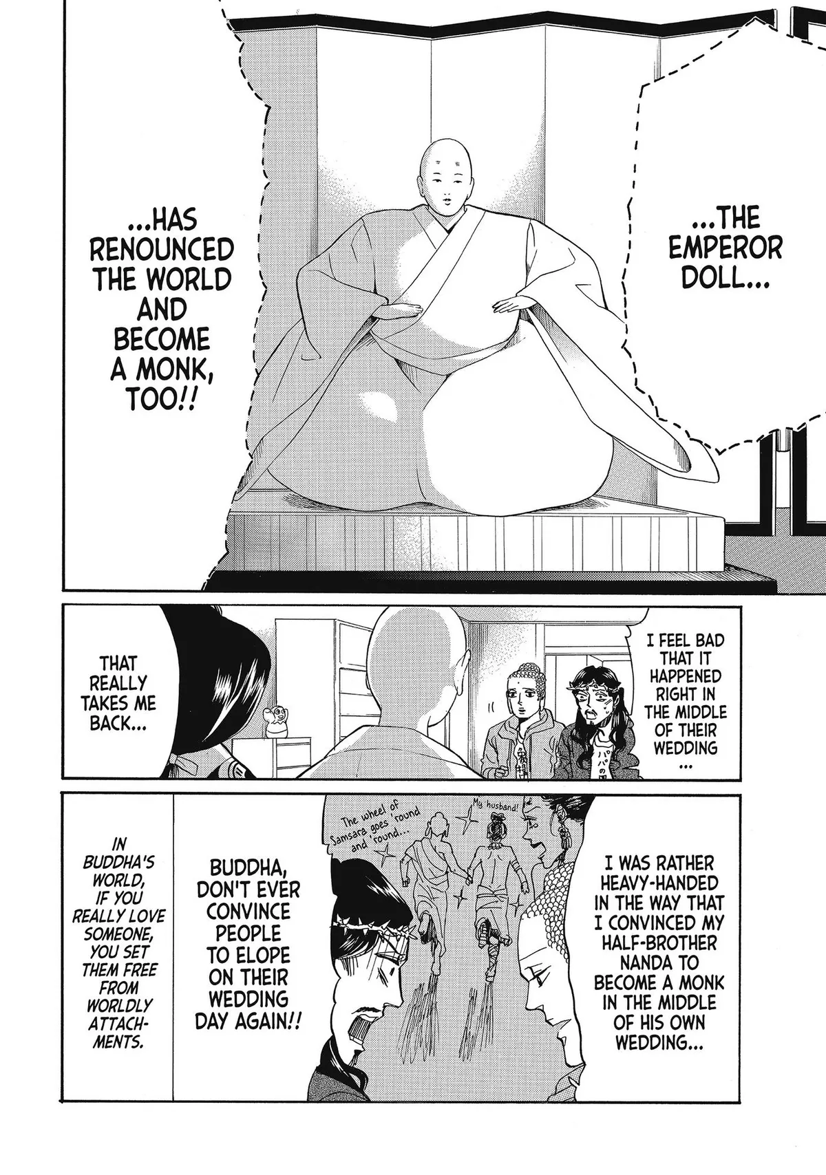 Read Saint Oniisan chapter 61 image 14 on Lezhin