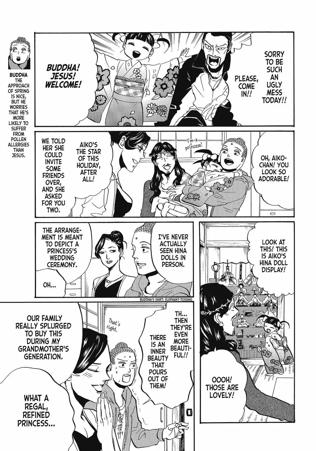 Read Saint Oniisan chapter 61 image 3 on Lezhin