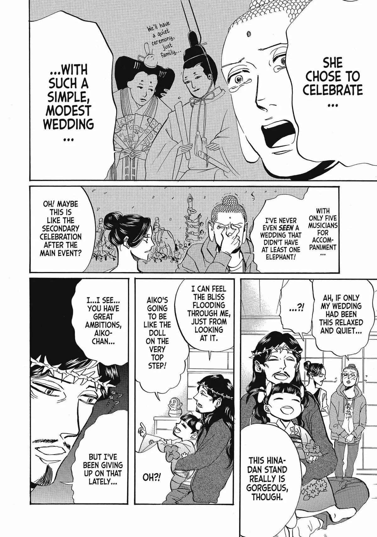 Read Saint Oniisan chapter 61 image 4 on Lezhin
