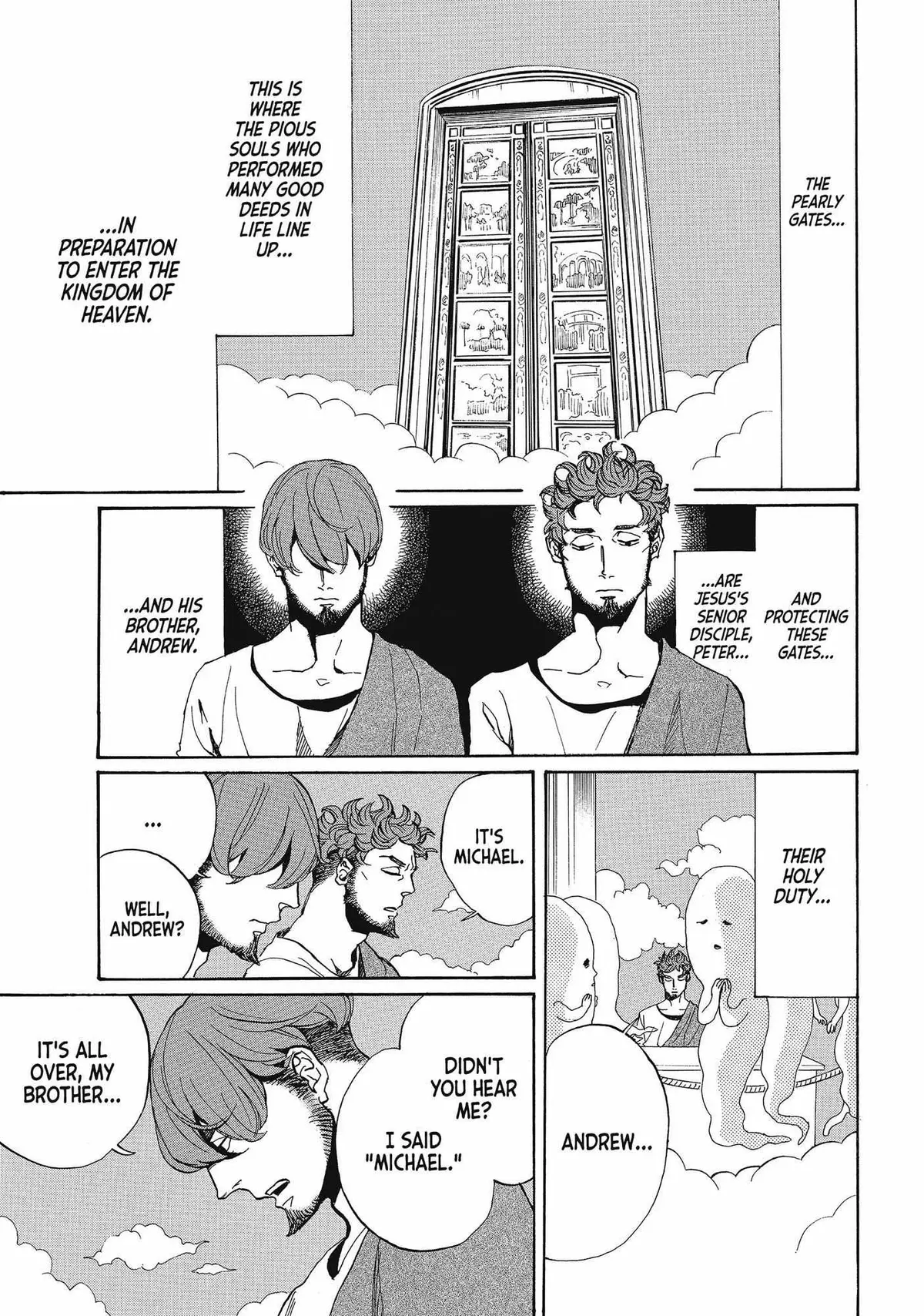 Read Saint Oniisan chapter 64.2 image 1 on Lezhin