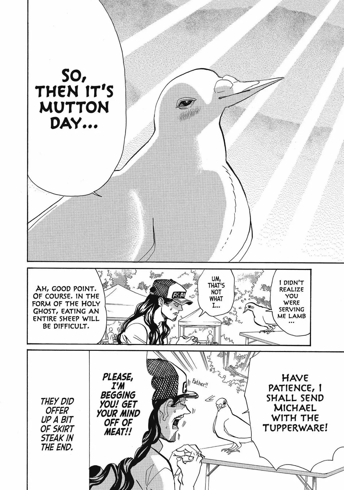 Read Saint Oniisan chapter 65 image 8 on Lezhin