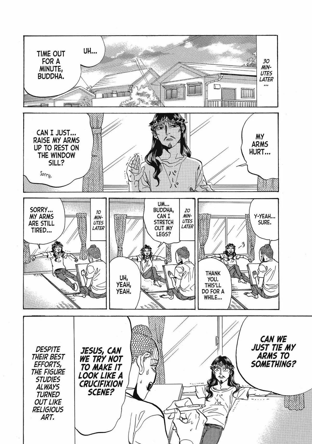 Read Saint Oniisan chapter 66 image 14 on Lezhin