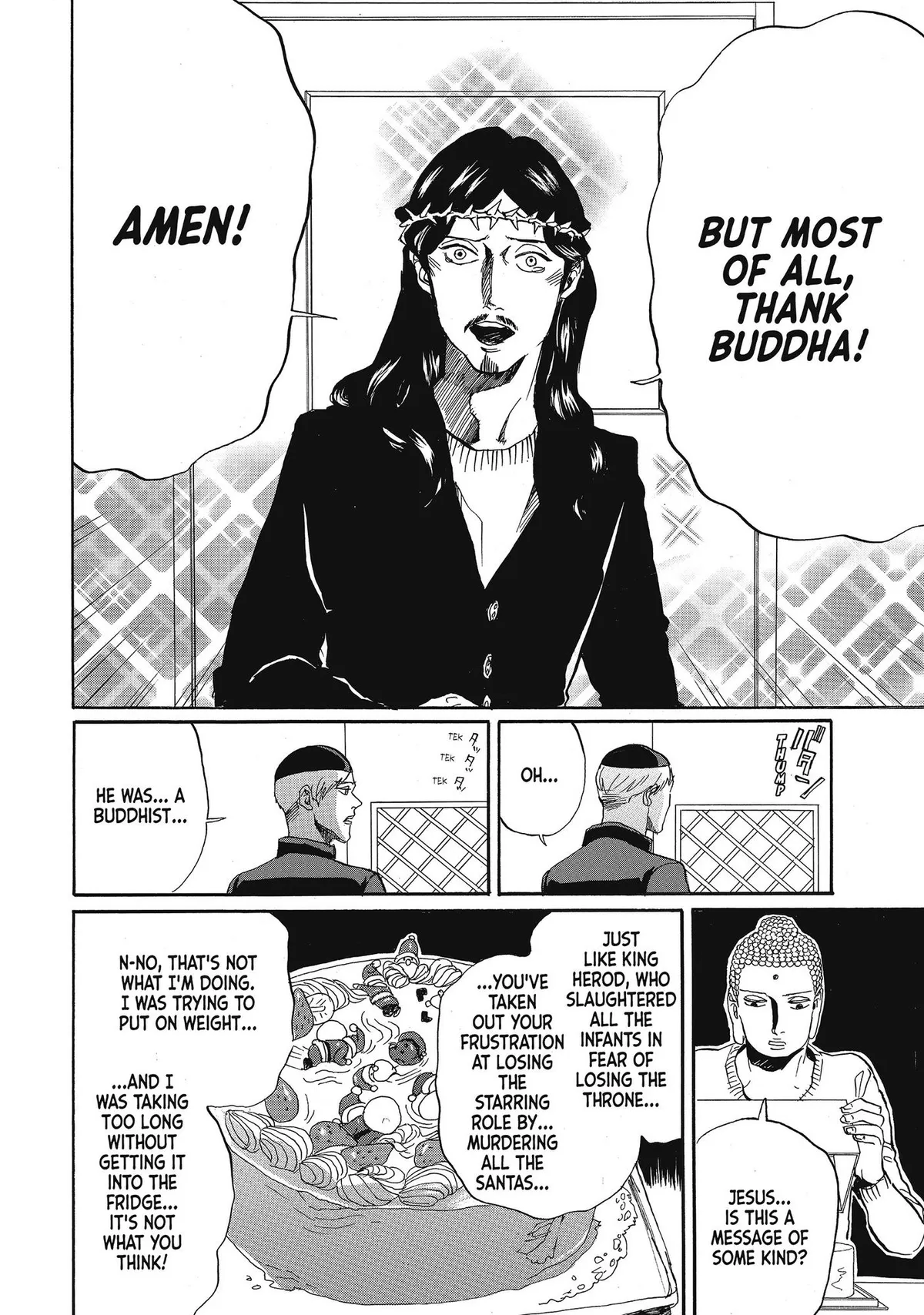 Read Saint Oniisan chapter 69 image 14 on Lezhin