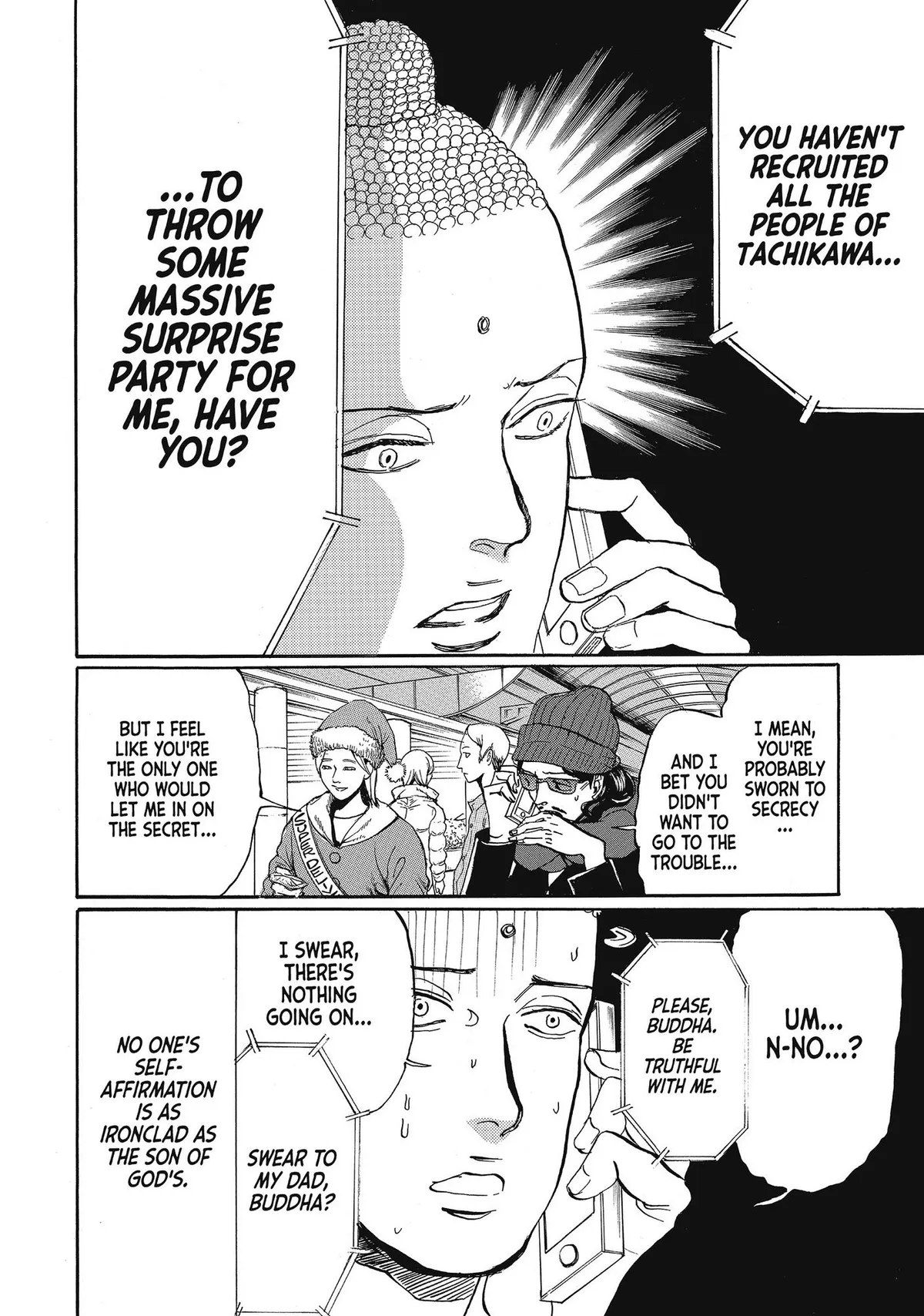 Read Saint Oniisan chapter 69 image 6 on Lezhin