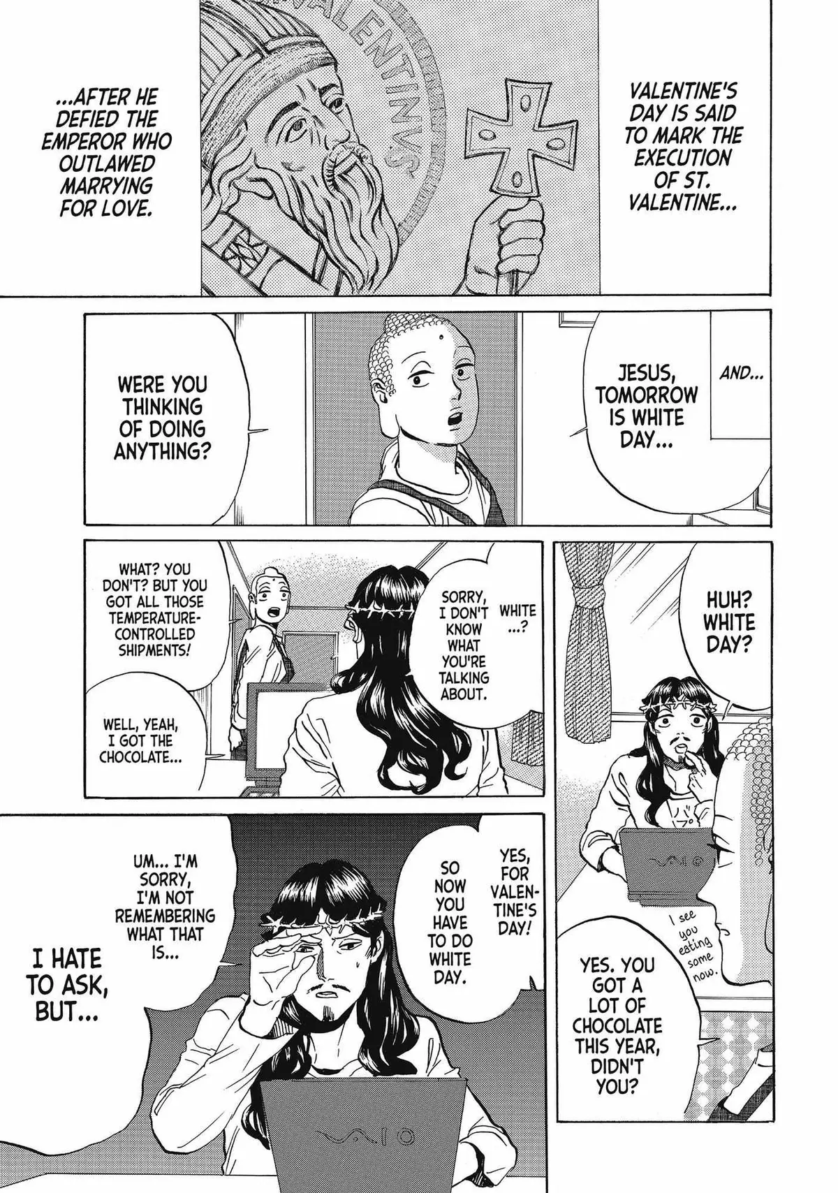 Read Saint Oniisan chapter 71 image 1 on Lezhin