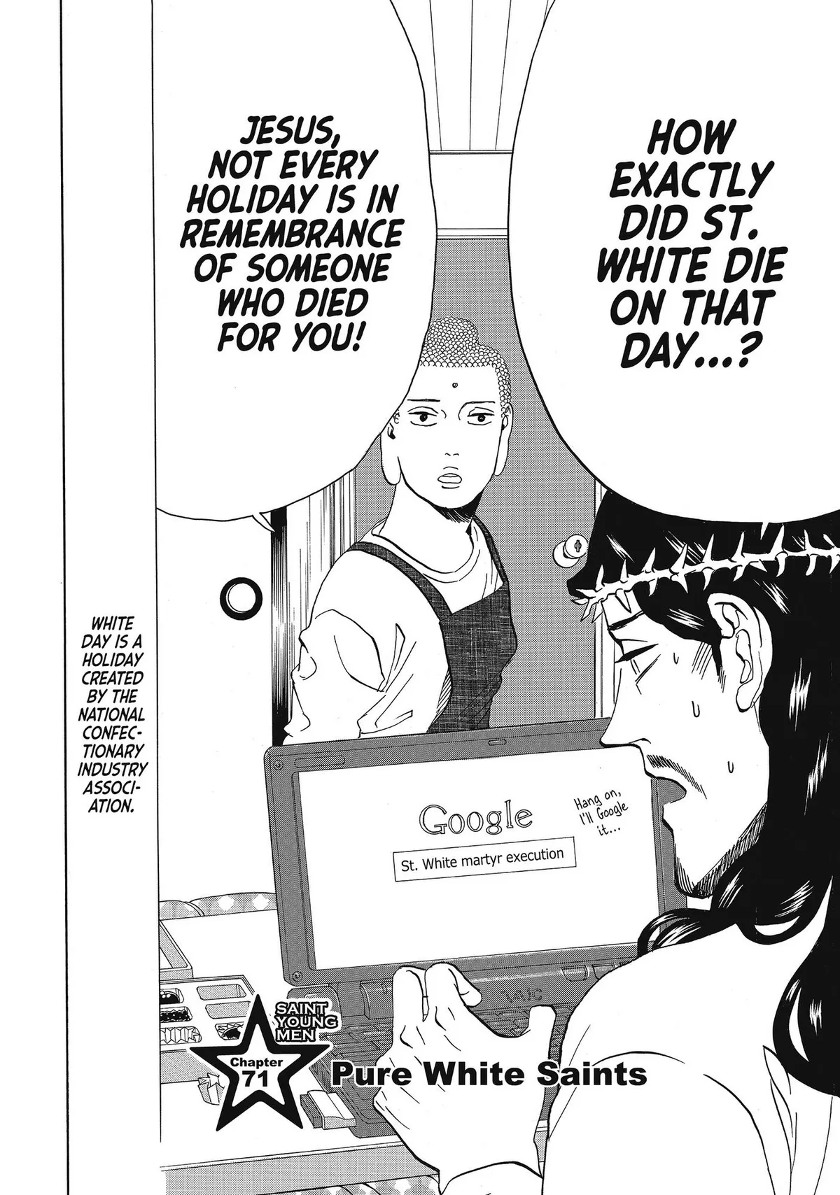 Read Saint Oniisan chapter 71 image 2 on Lezhin
