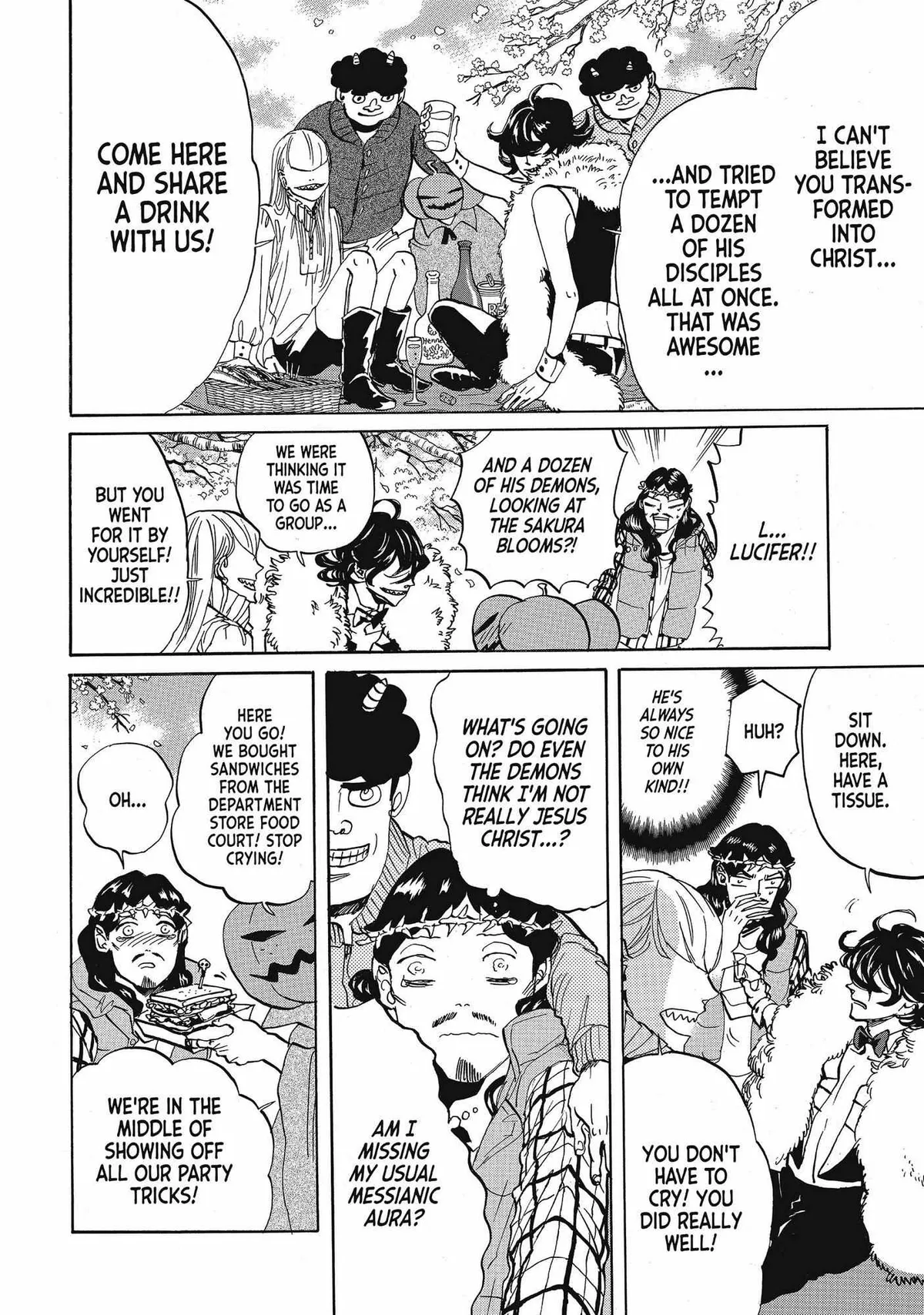 Read Saint Oniisan chapter 72 image 12 on Lezhin