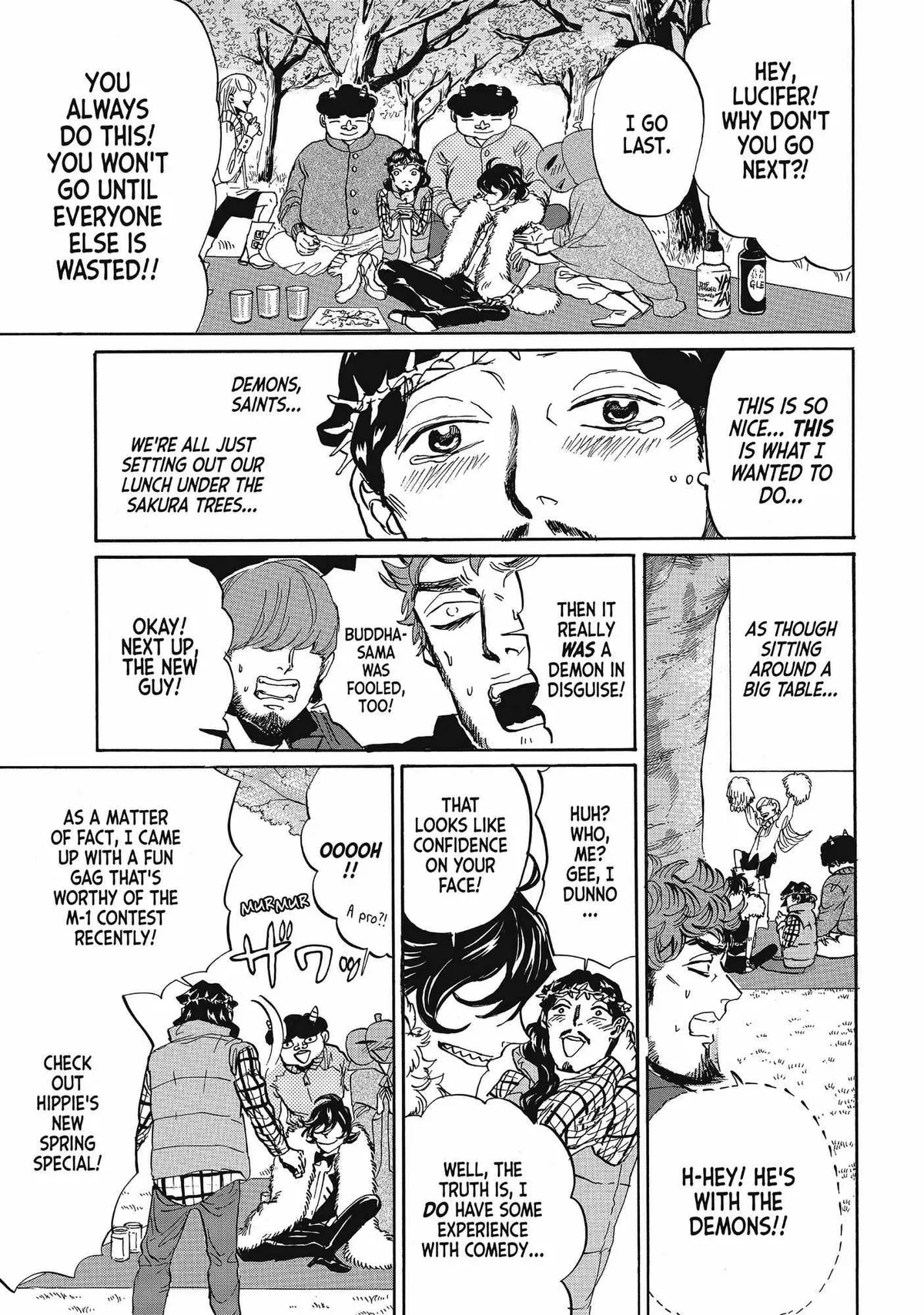 Read Saint Oniisan chapter 72 image 13 on Lezhin