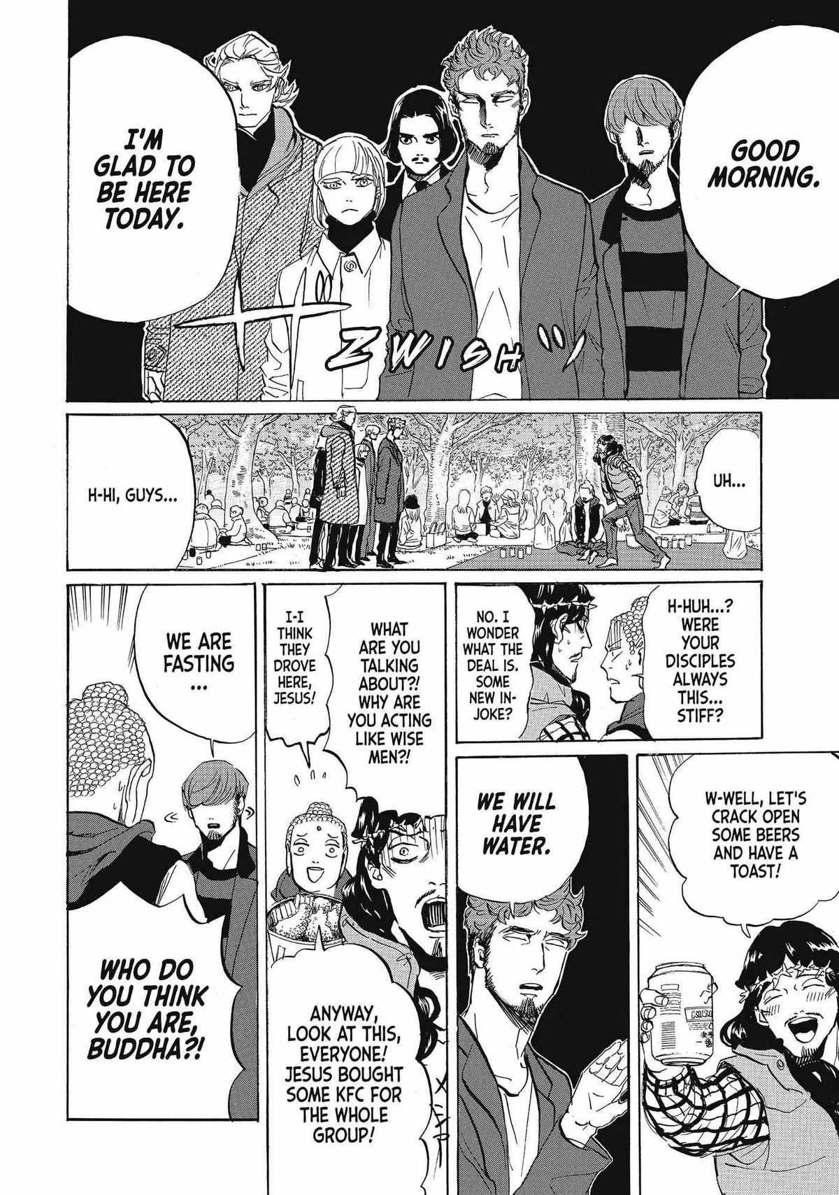 Read Saint Oniisan chapter 72 image 4 on Lezhin