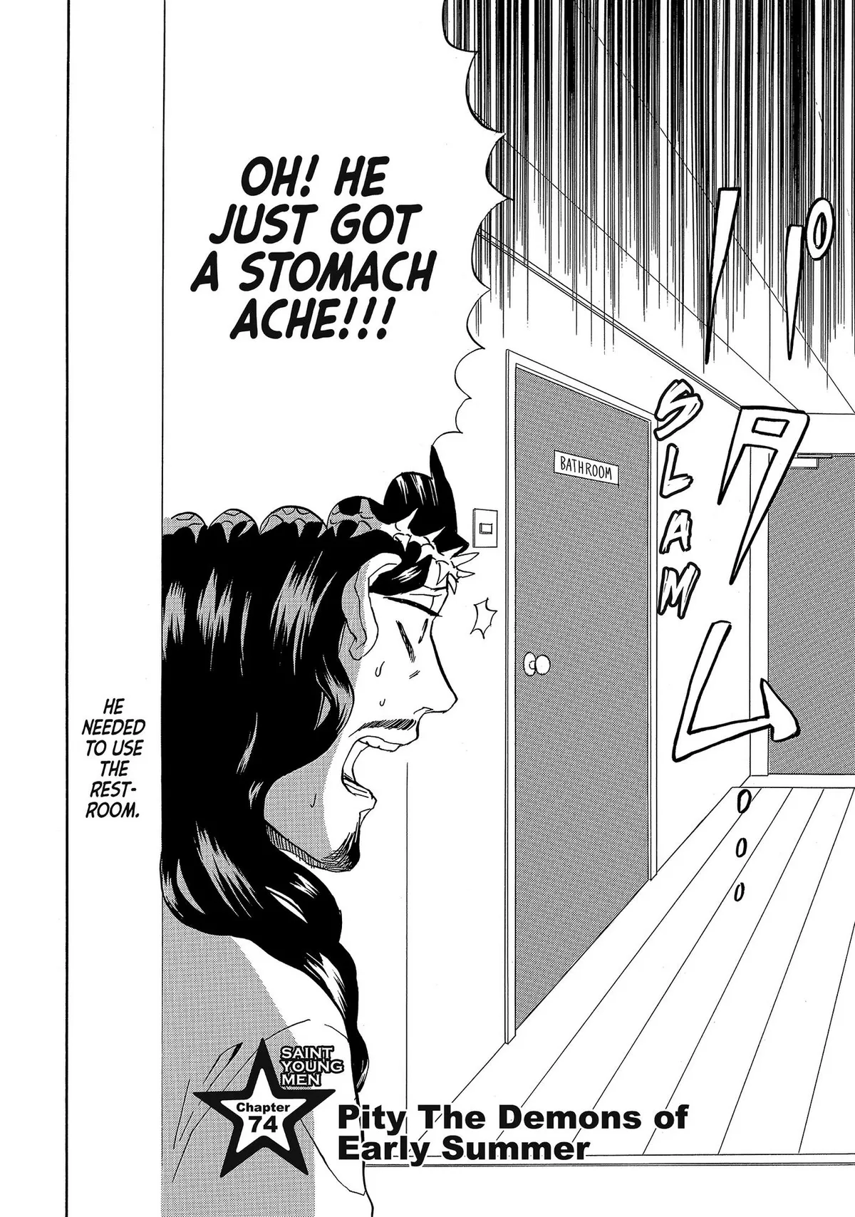 Read Saint Oniisan chapter 74 image 2 on Lezhin