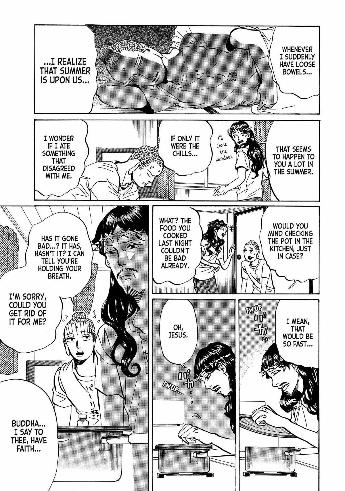 Read Saint Oniisan chapter 74 image 3 on Lezhin