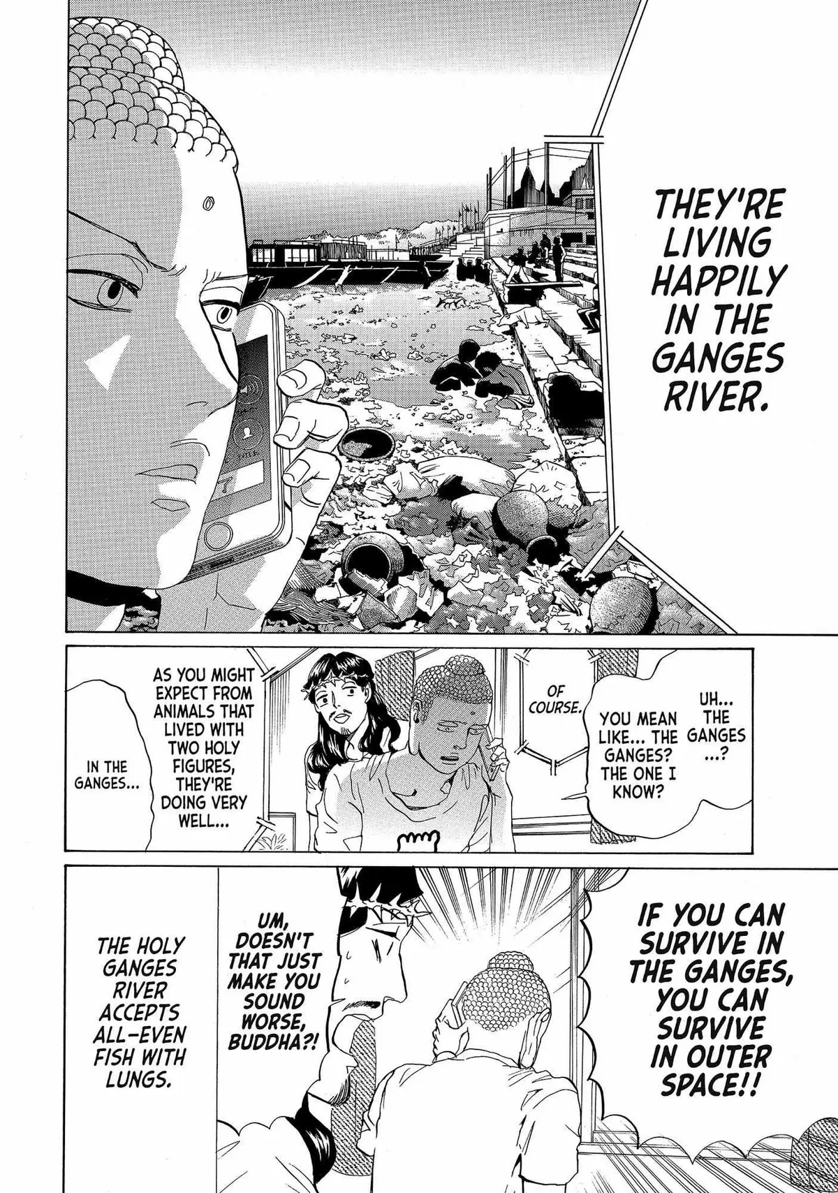 Read Saint Oniisan chapter 76 image 14 on Lezhin