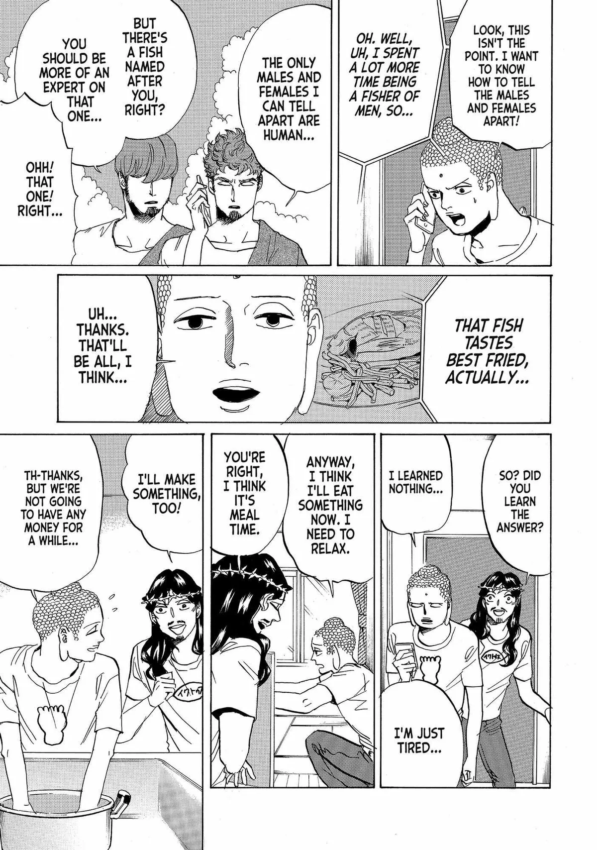Read Saint Oniisan chapter 76 image 9 on Lezhin