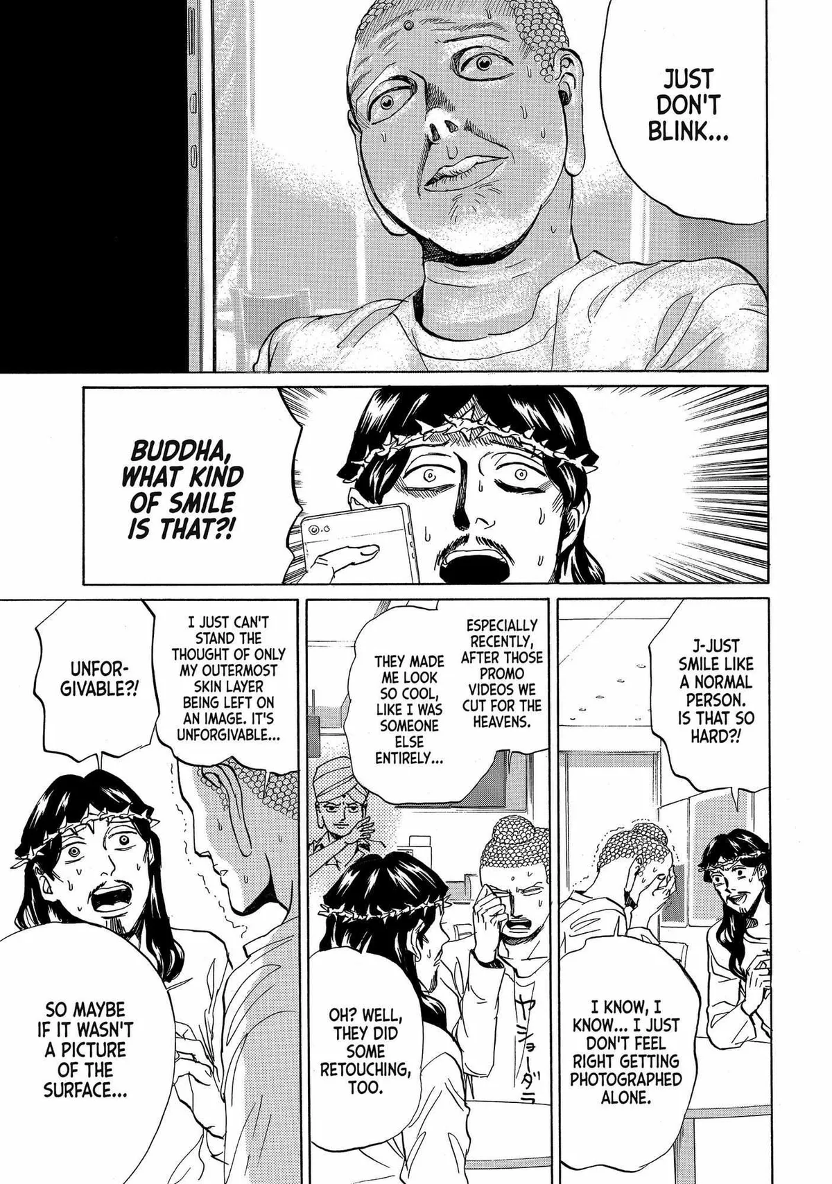 Read Saint Oniisan chapter 77 image 11 on Lezhin