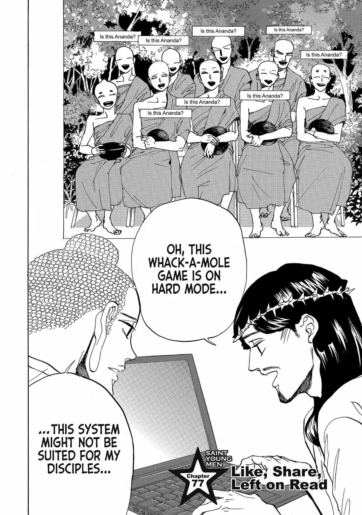 Read Saint Oniisan chapter 77 image 2 on Lezhin