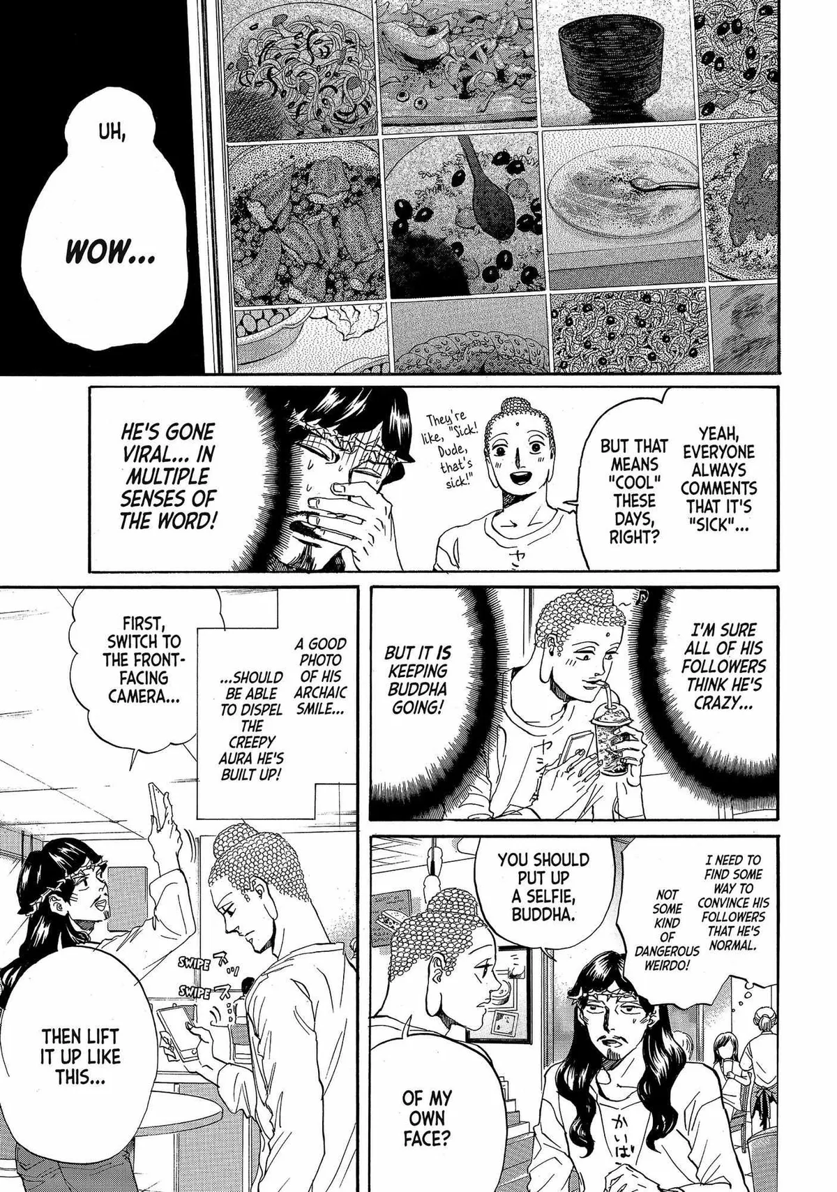 Read Saint Oniisan chapter 77 image 7 on Lezhin