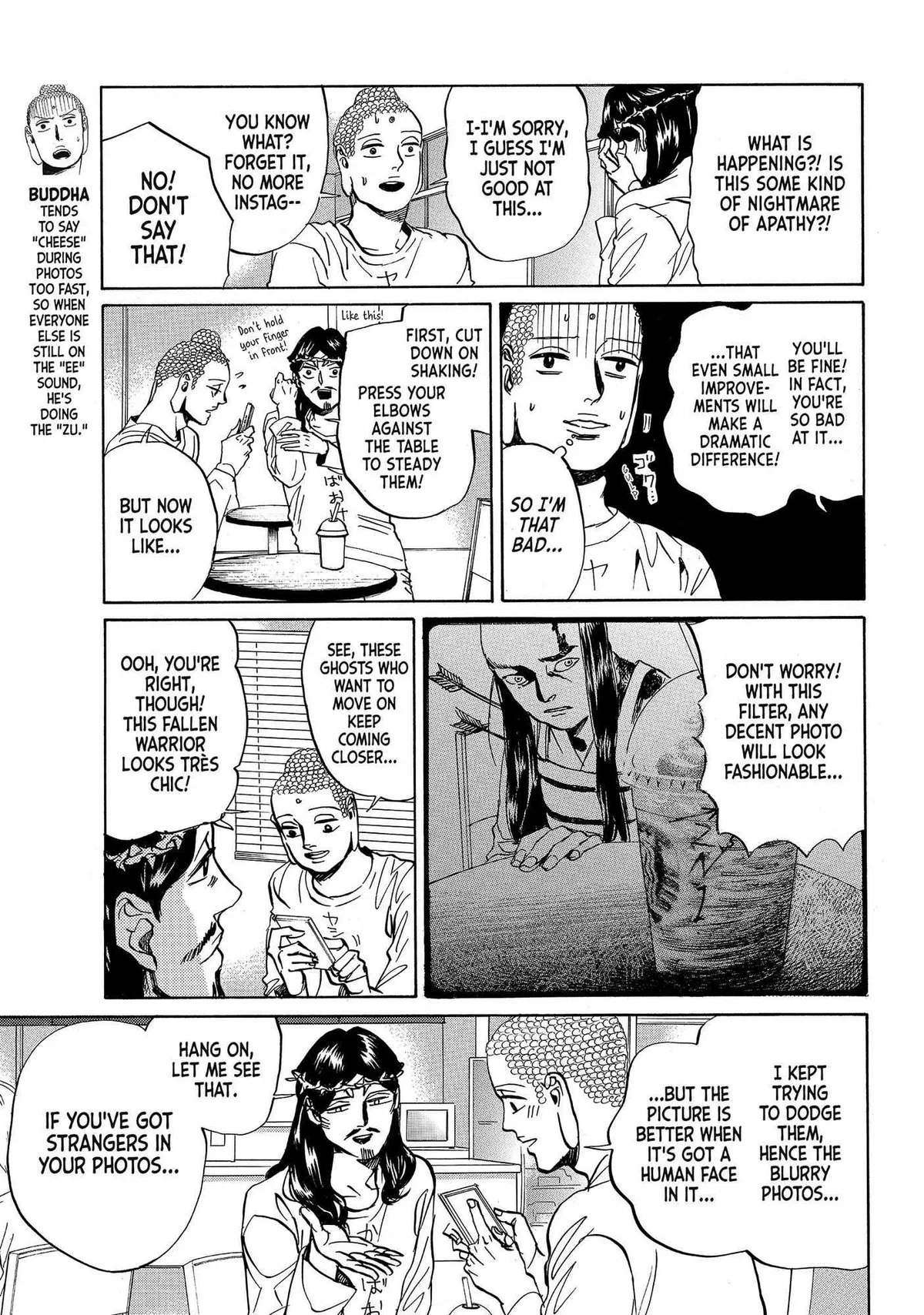 Read Saint Oniisan chapter 77 image 9 on Lezhin