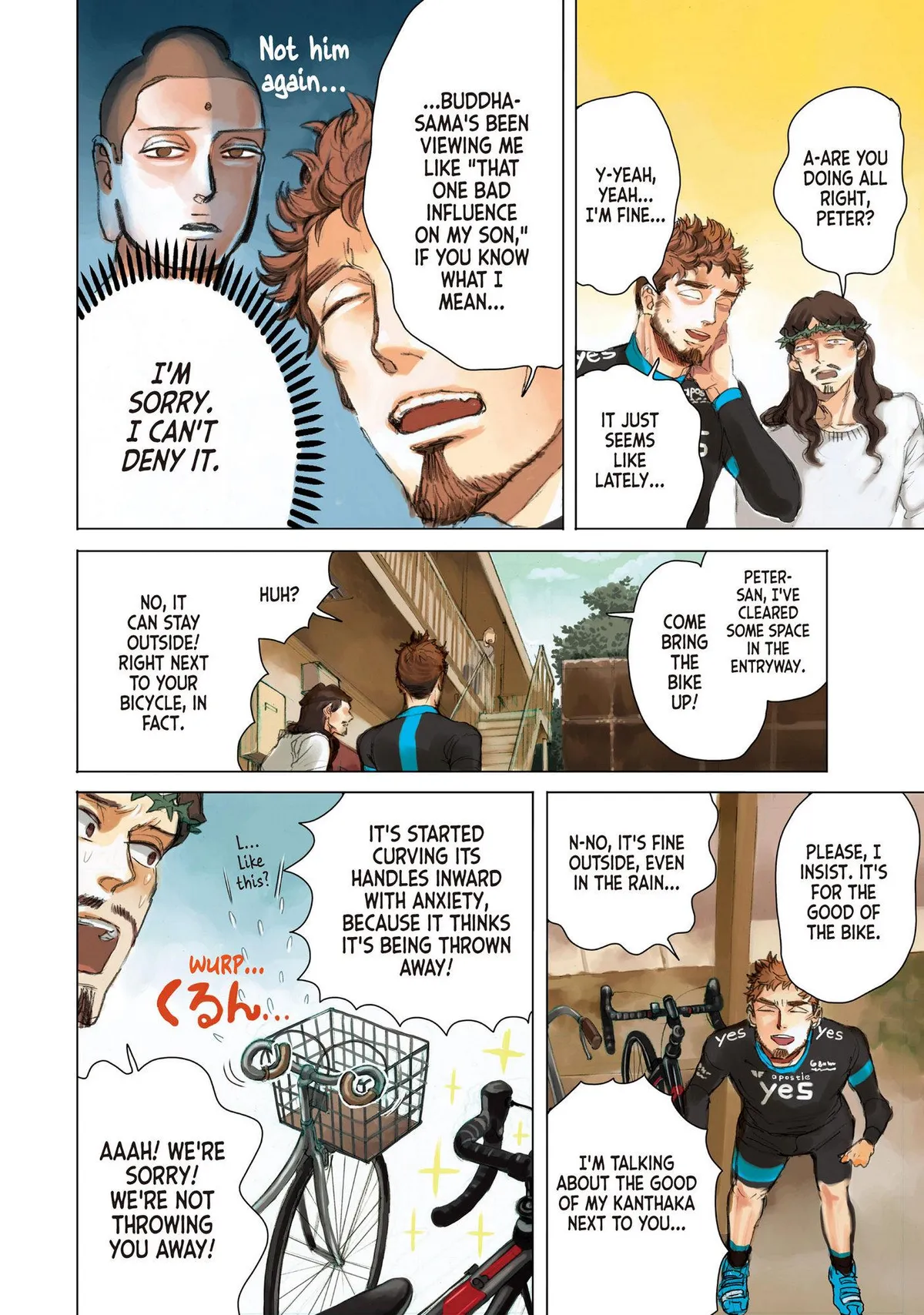 Read Saint Oniisan chapter 81 image 5 on Lezhin