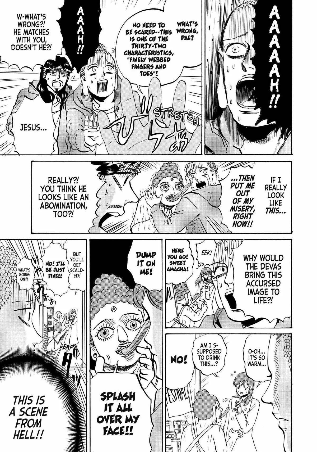 Read Saint Oniisan chapter 82 image 13 on Lezhin