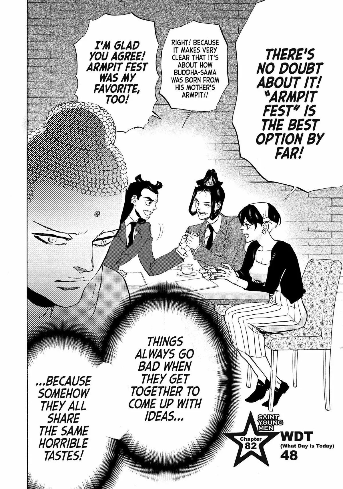 Read Saint Oniisan chapter 82 image 2 on Lezhin