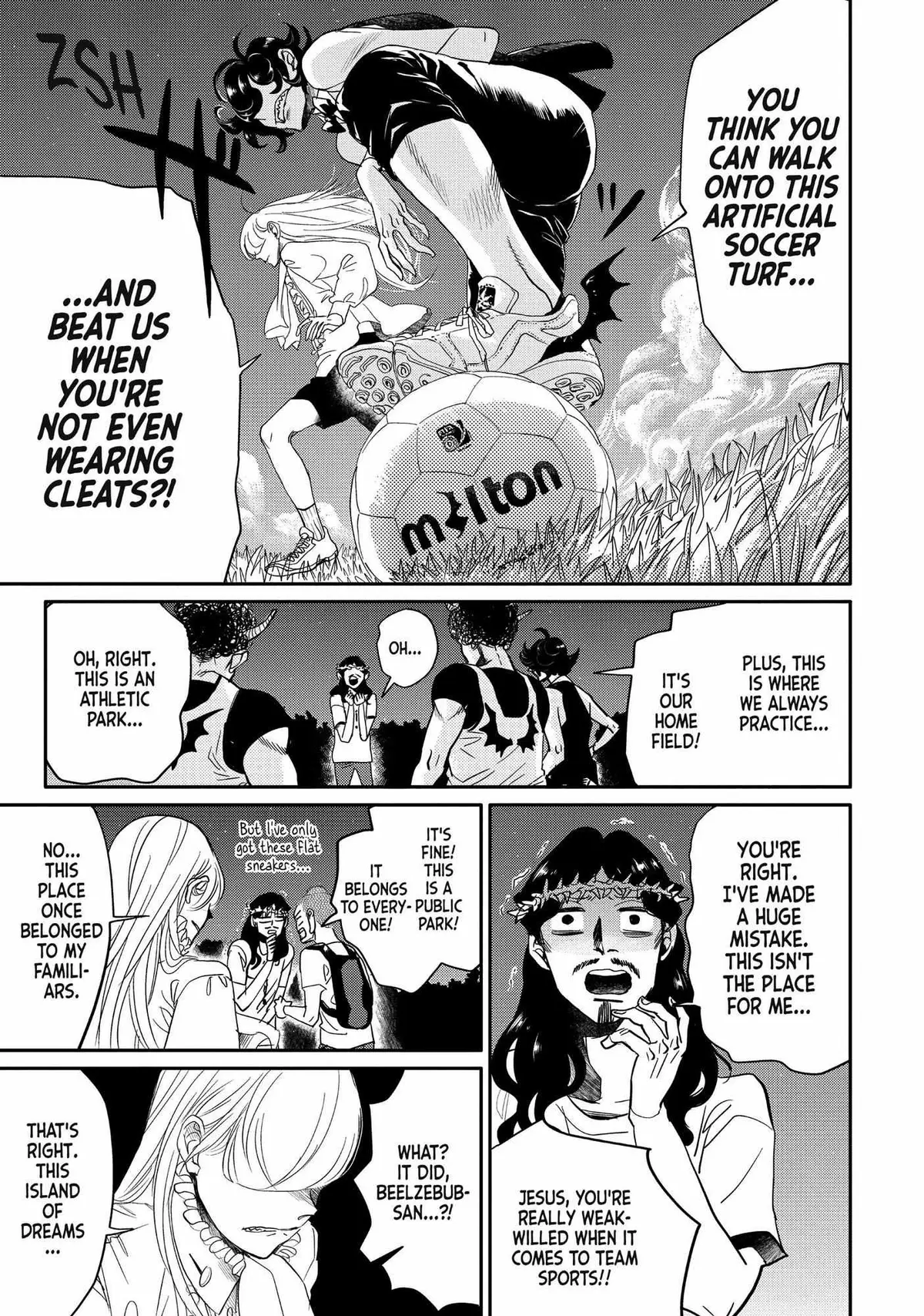 Read Saint Oniisan chapter 85 image 13 on Lezhin