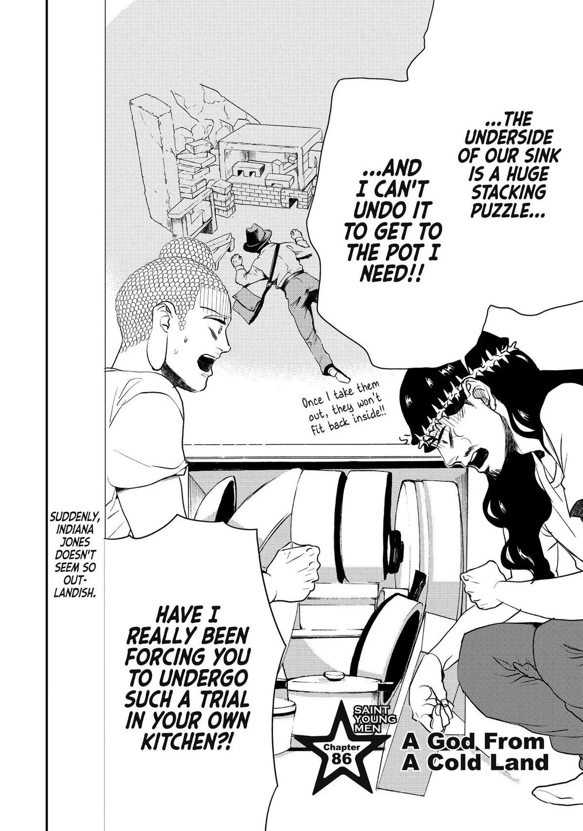 Read Saint Oniisan chapter 86 image 2 on Lezhin