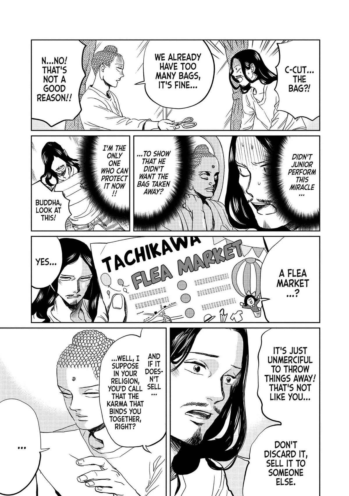 Read Saint Oniisan chapter 97 image 13 on Lezhin