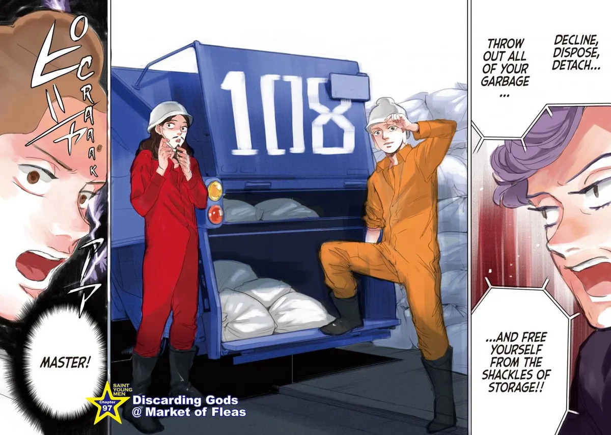Read Saint Oniisan chapter 97 image 5 on Lezhin