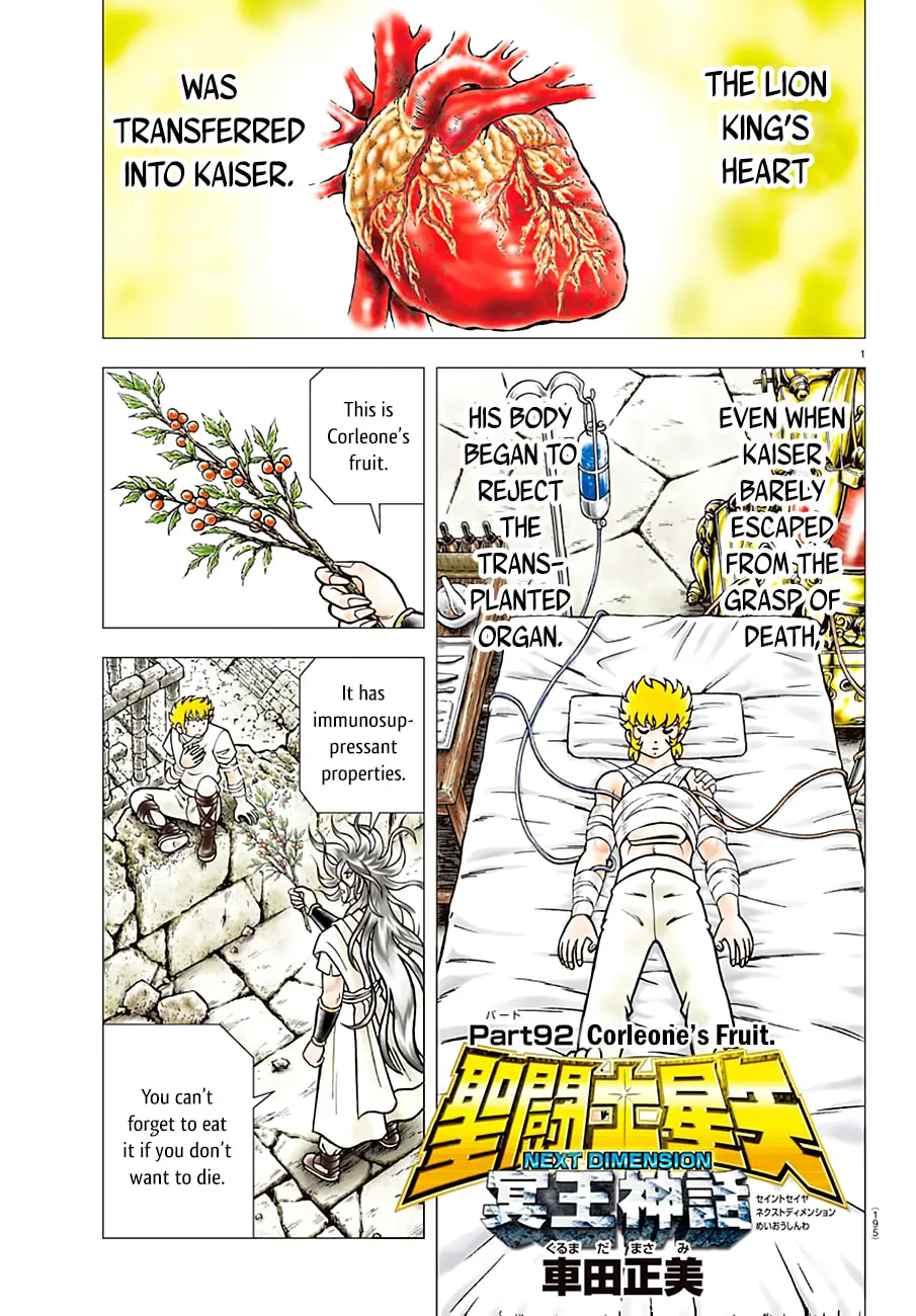 Read Saint Seiya - Next Dimension chapter 92 image 1 on Lezhin