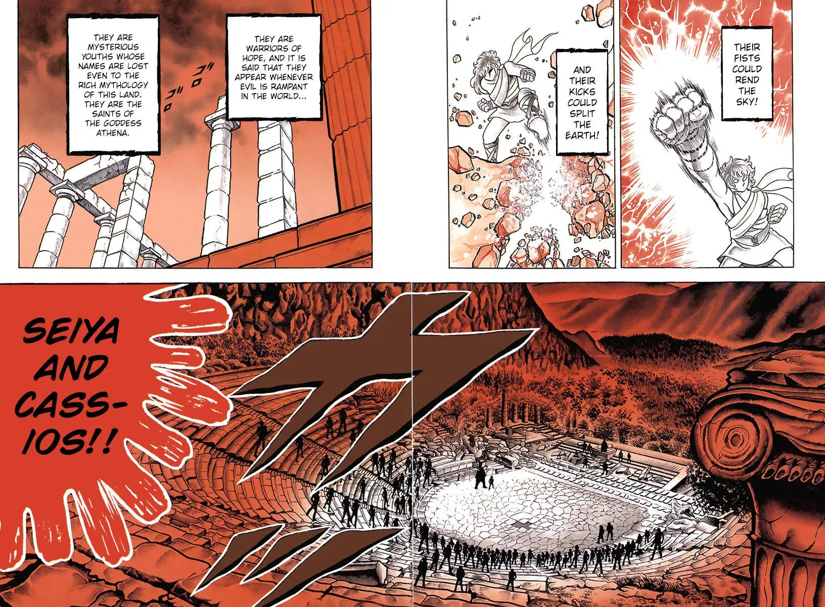 Read Saint Seiya Omega chapter 1 image 21 on Lezhin